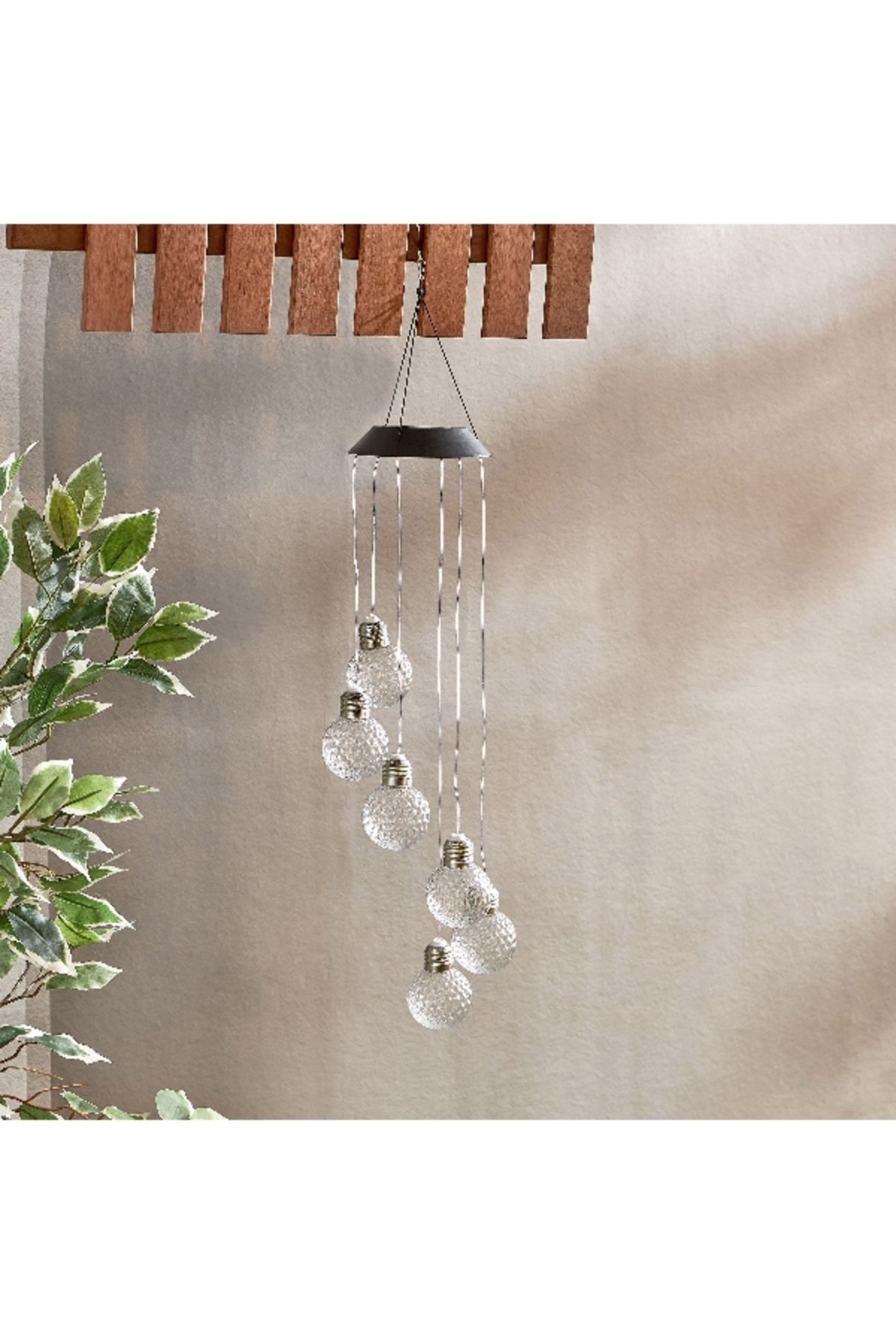 Home Box-Lyn Solar LED Wind Chimes with Rechargeable Battery - 80 cm 2