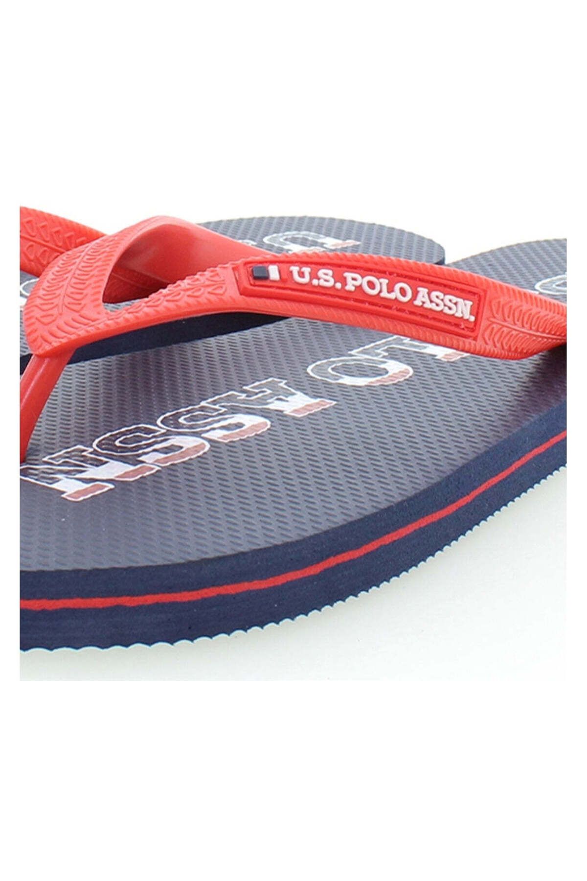 U.S. Polo Assn.-U.S. Polo Assn. Pantofi pentru bărbați Flip Flops albaștri 4