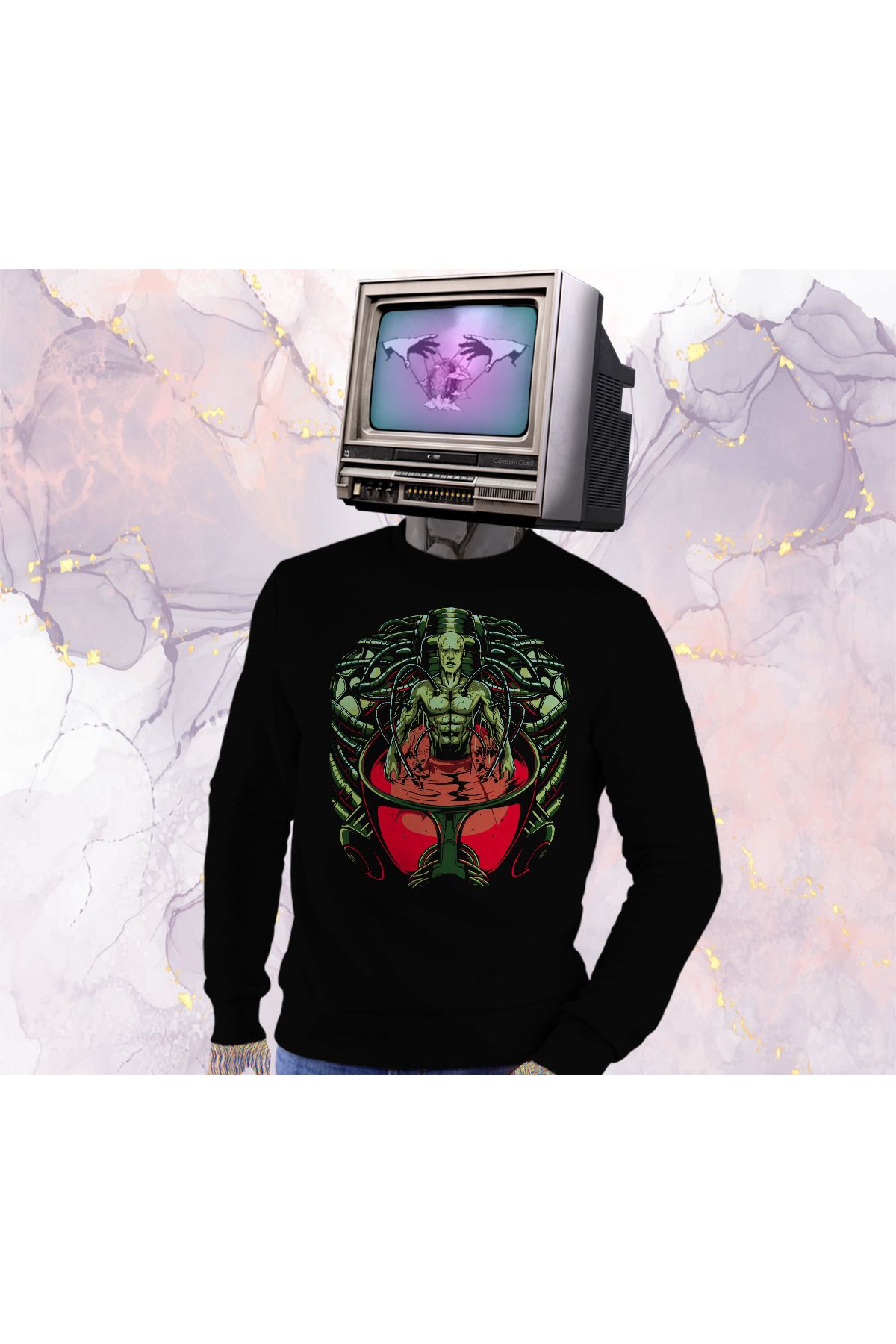 Güvenin Düşü Matrix - Wake Up, Neo - Sweatshirt