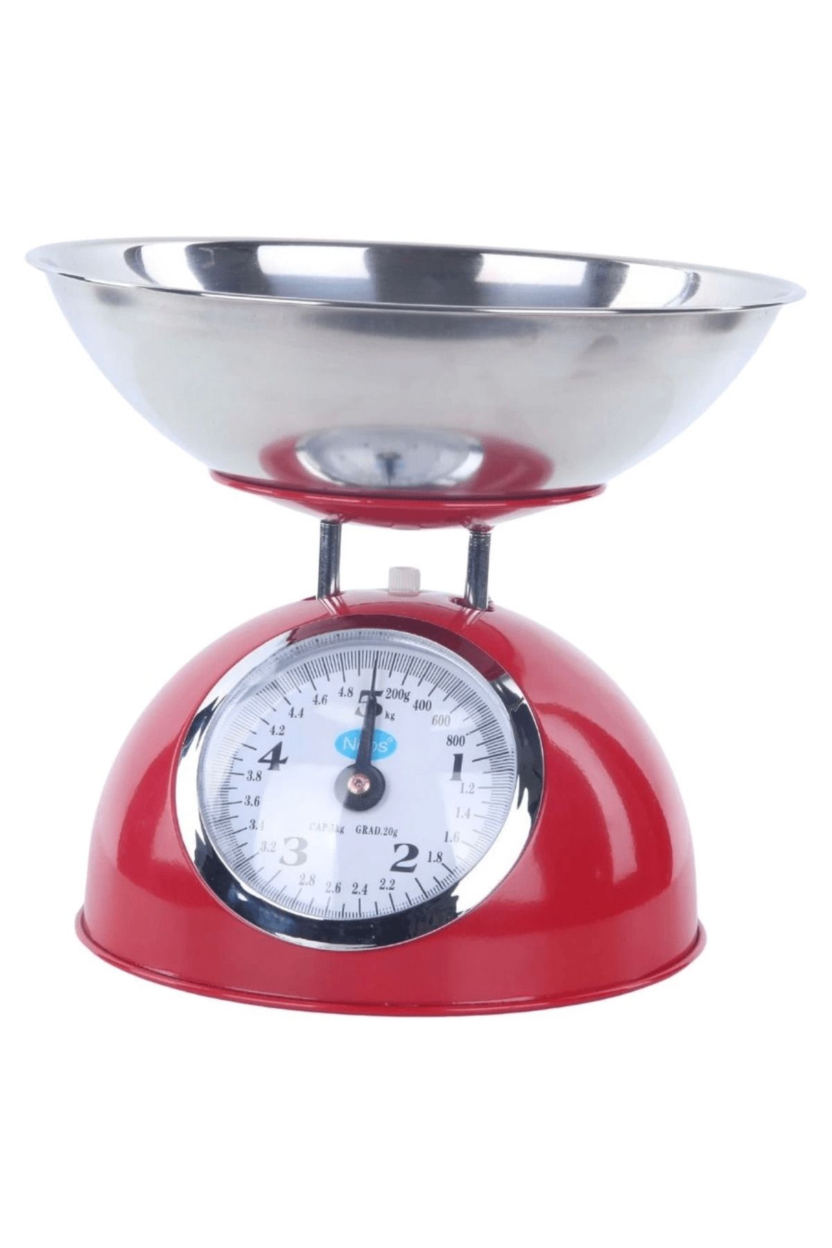 feifei Paslanmaz Çelik 5 Kg Kapasiteli Mekanik İnce Ayar Terazi | Hassas Ve Dayanıklı Tartım ( Lisinya )