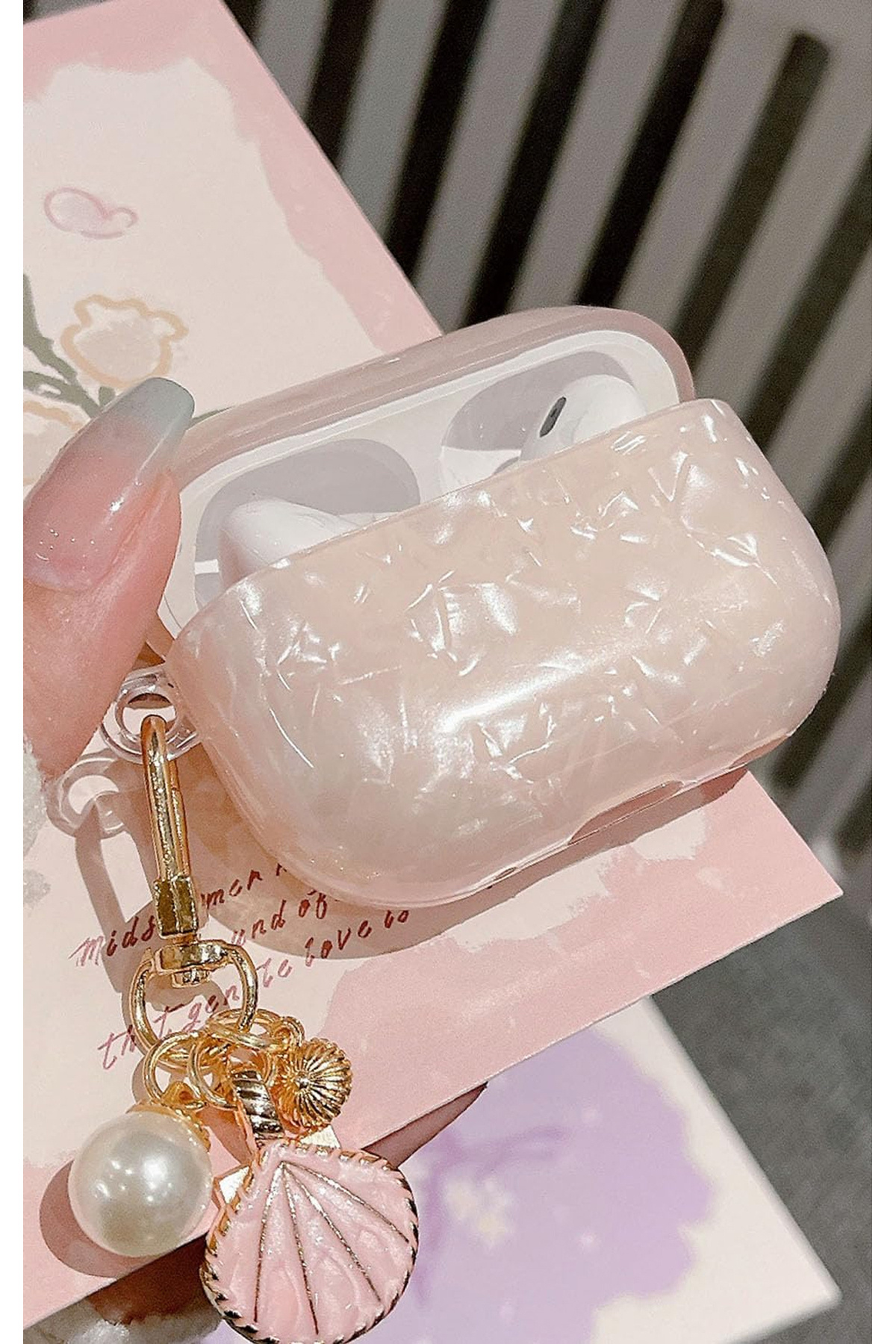 İPAX-4. Generation AirPods Case Patterned Headphone Case Bluetooth Headphone Case 5