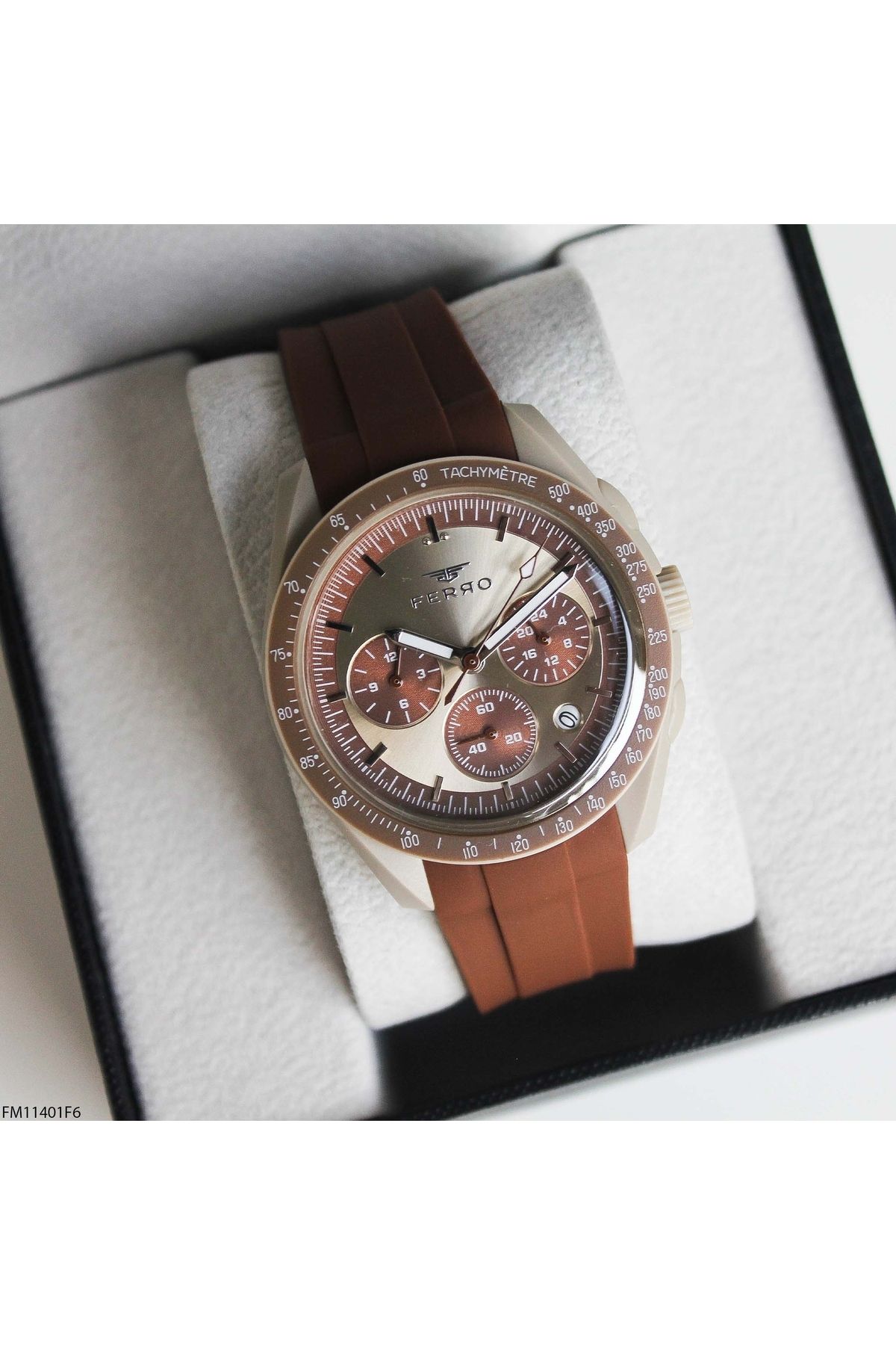 FERRO-Fm11401F6 Unisex Wrist Watch with Silicone Band 3