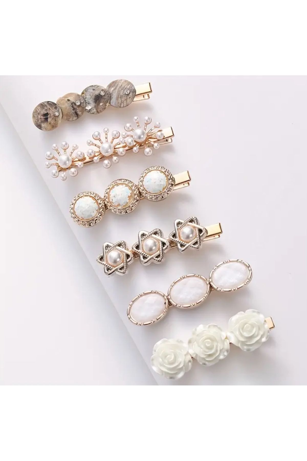 Home-Stylish 9Pcs Luxury Designs Hair Accessory Hairpin 7