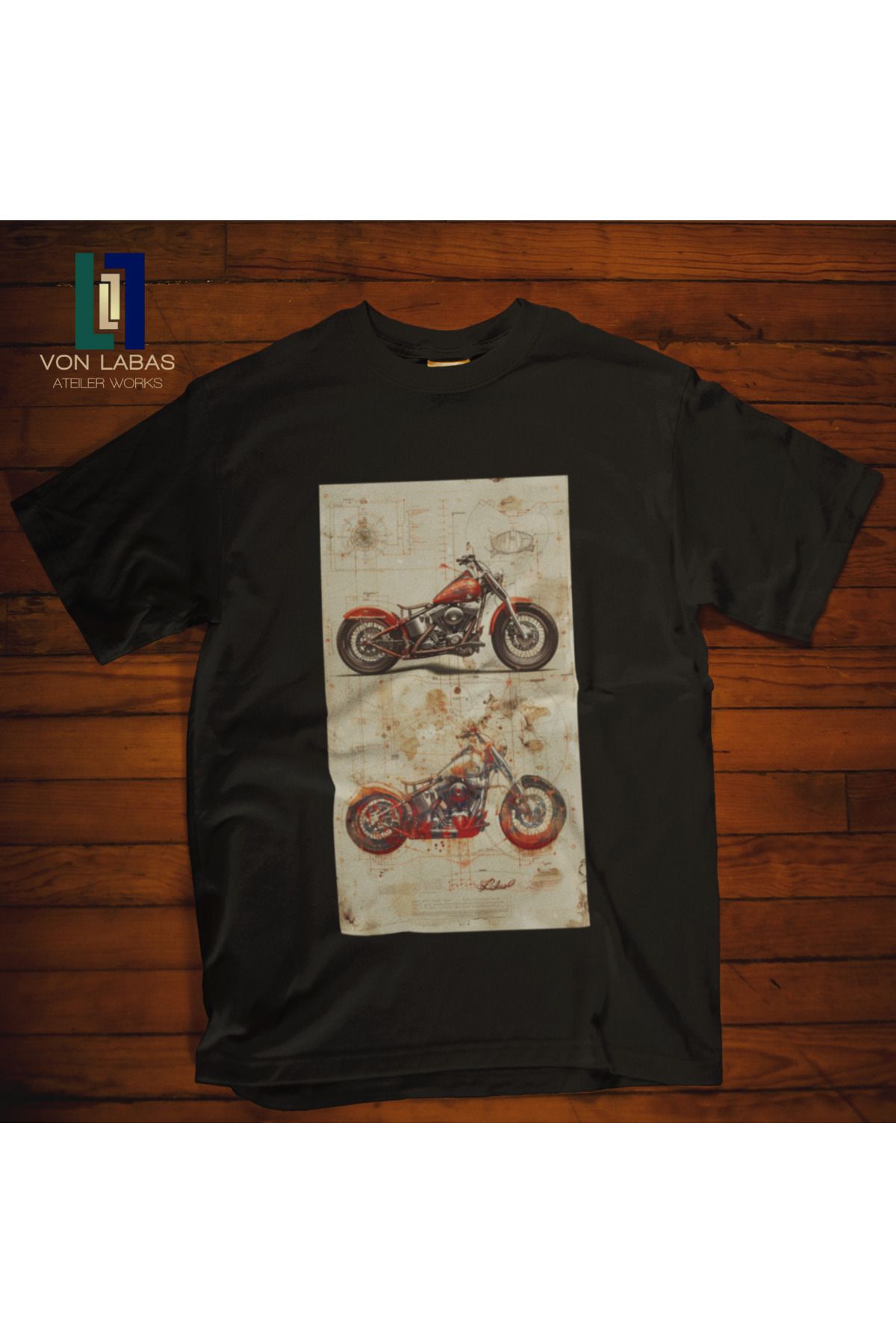 MAGORS CHOPPER MOTORS UNISEX TSHIRT