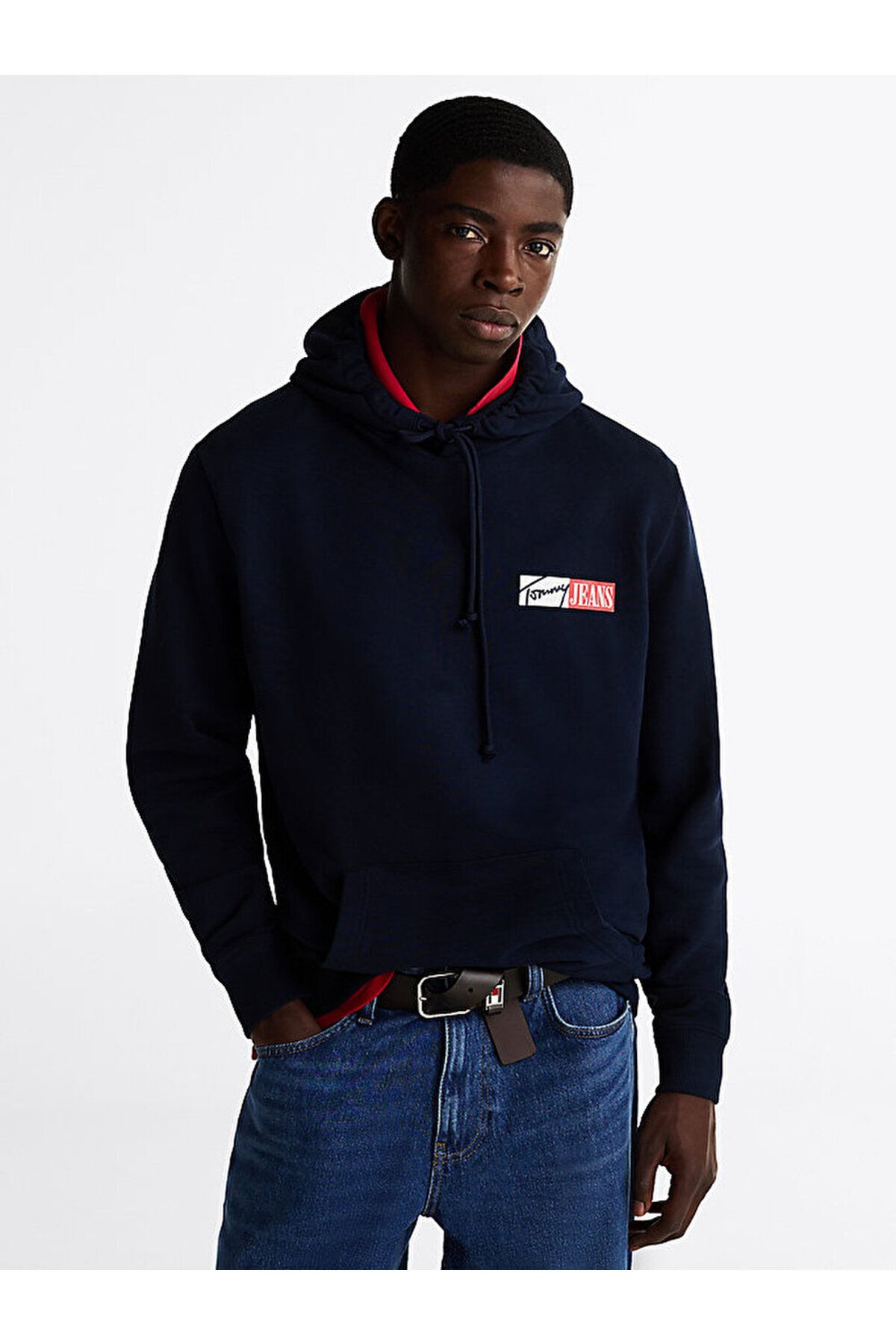 Tommy Hilfiger Signature Logo Drawstring Hoody