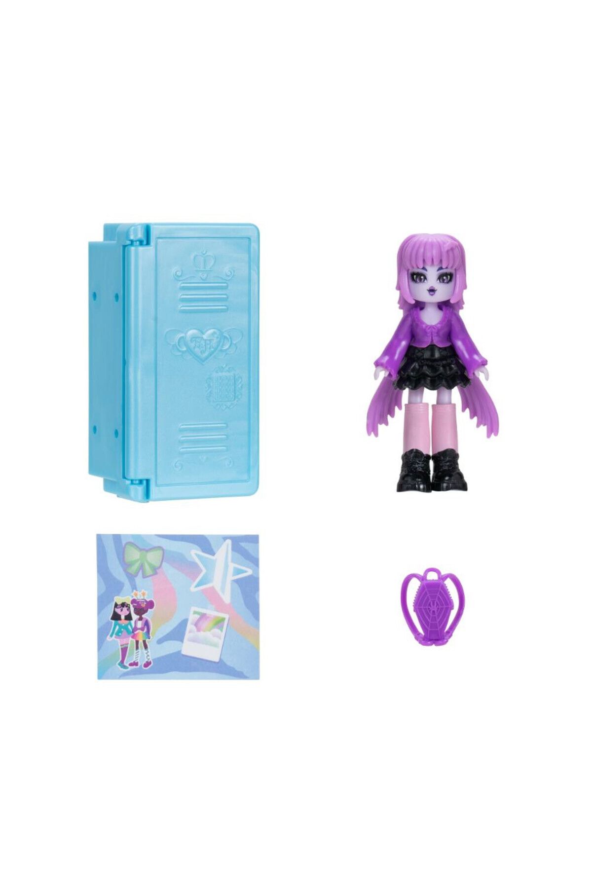 Jazwares-Royale High Surprise Locker 3-inches Series 2, Assorted 1 Piece (CHARACTER & COLOR MAY VARY) 3