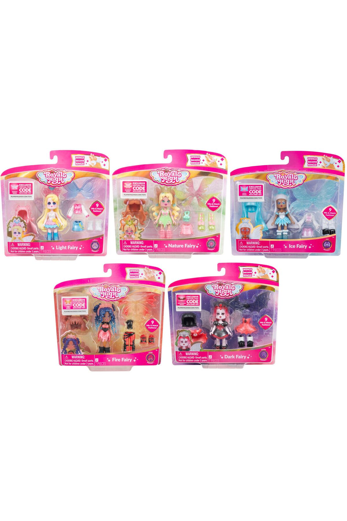 Jazwares-Royale High Core Deluxe Figures 3-inches, Assorted 1 Piece (CHARACTER & COLOR MAY VARY) 1