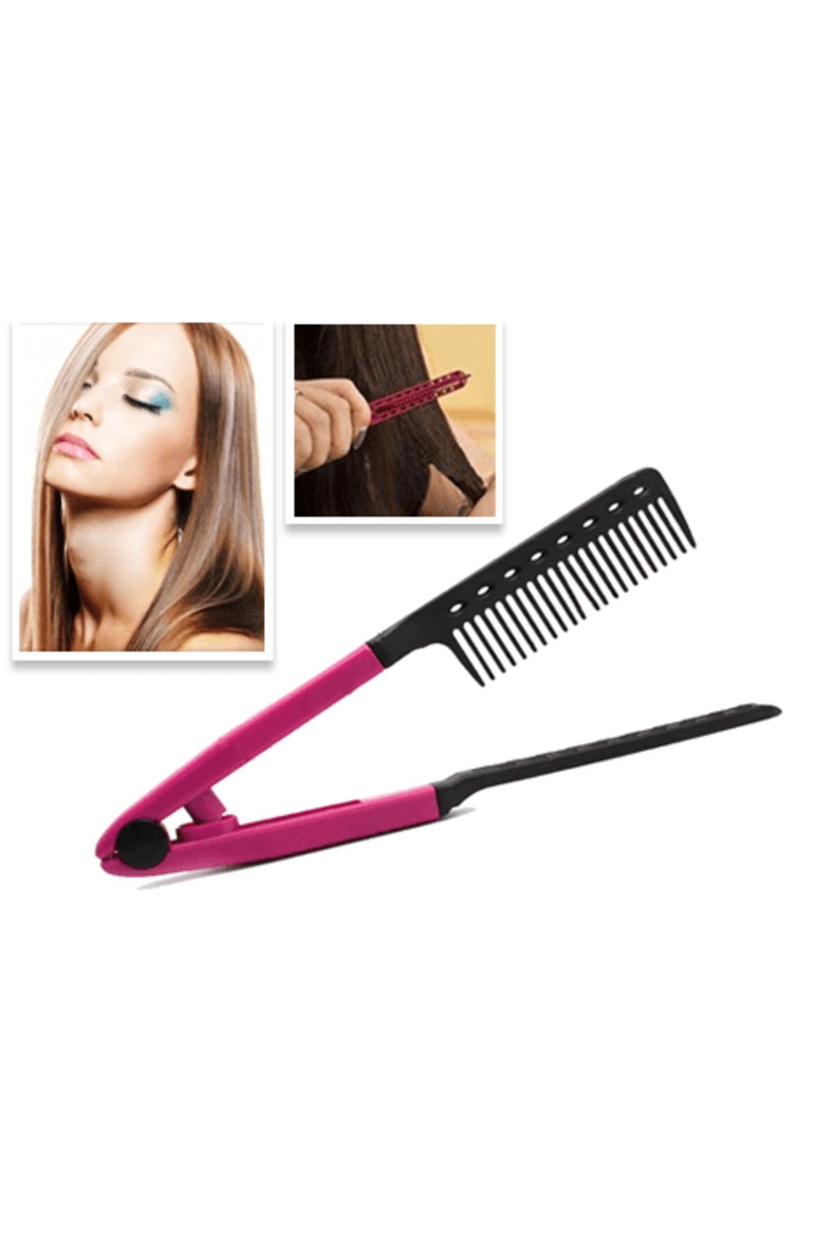 LovelymCo Saç Kabartma Düzleştirme Tarağı New Hair Comb