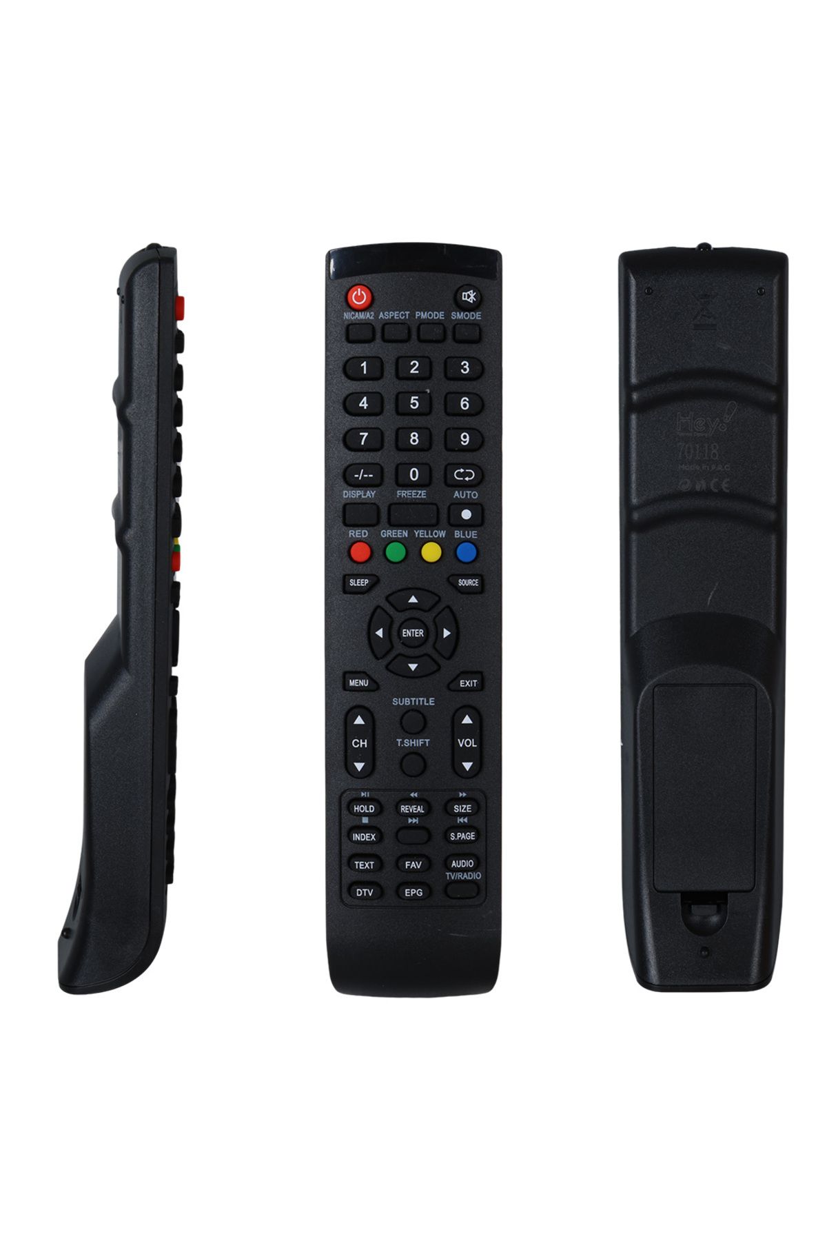 Kapamarka KÜÇÜK KALIP PROFILO-SANYO-BLAUPUNKT-AWOX LCD LED TV KUMANDA (70118=40121=18463)