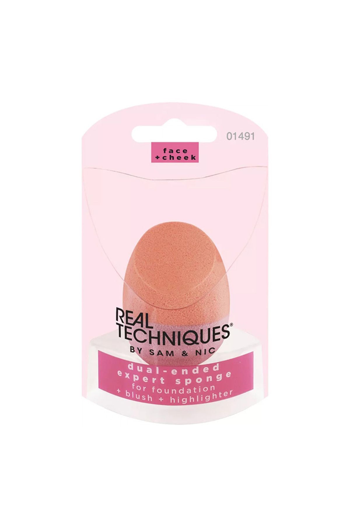 Real Techniques-Real Techniques Dual Indeed Expert Face & Cheek Sponge - 01491REAL TECHNIQUES 3