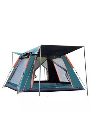 Onetick 6 Kişilik Tenteli Otomatik Kamp Çadırı 240x240x160