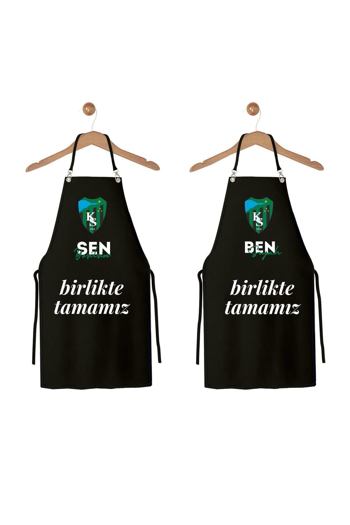 Cix Spor-Licensed Kocaelispor Kitchen Apron - Model 9 1