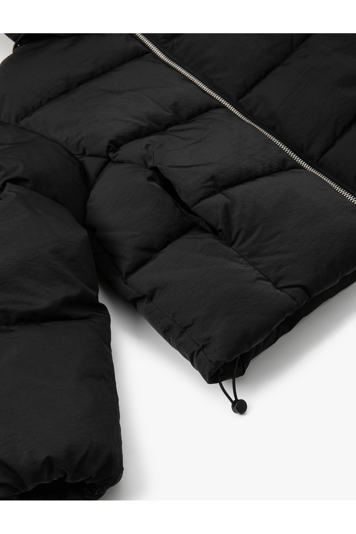 Koton  Kısa Şişme Mont Kapüşonlu Fermuarlı Cepli Rahat Kalıp - Görsel 6