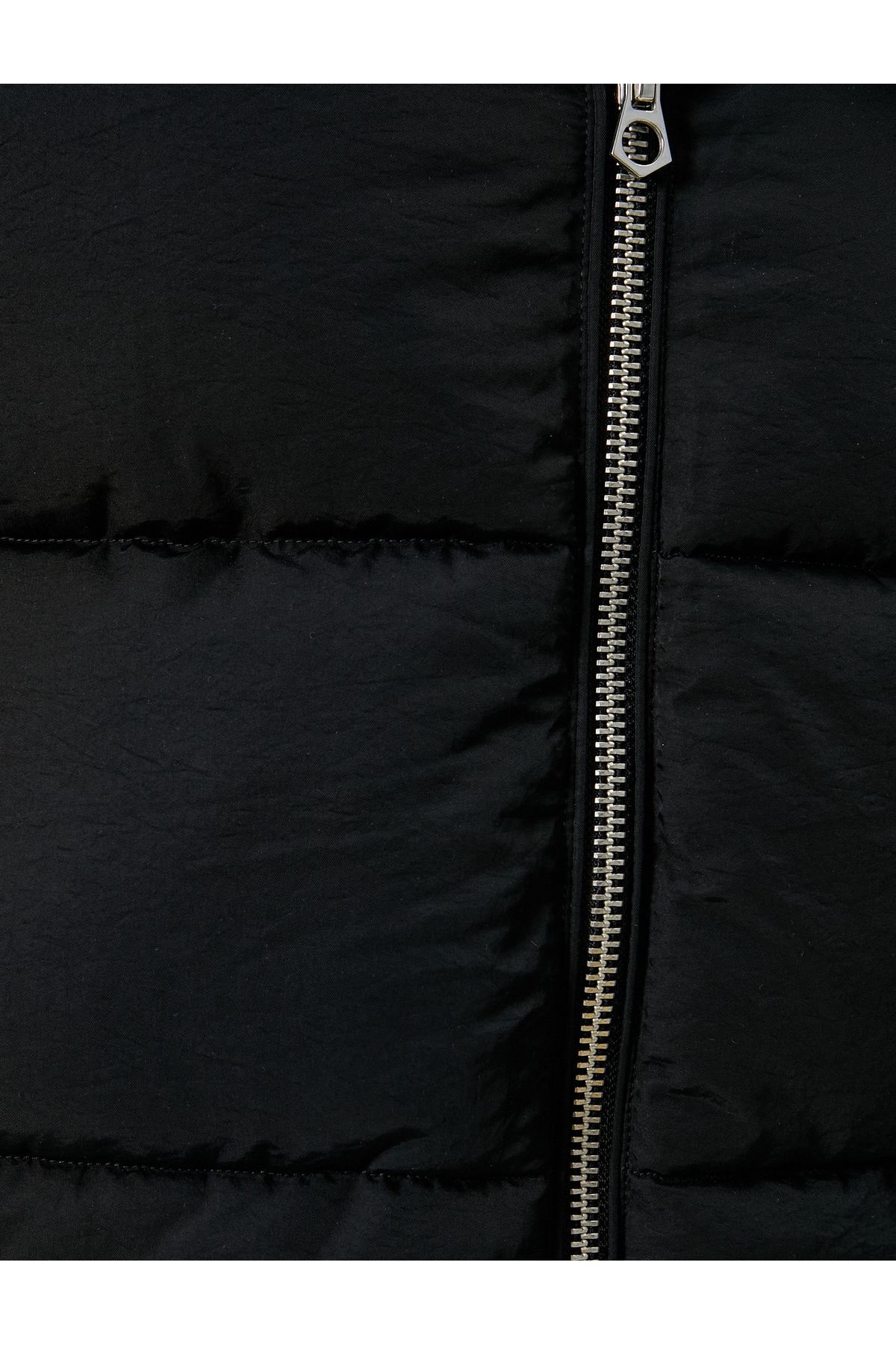 Koton  Kısa Şişme Mont Kapüşonlu Fermuarlı Cepli Rahat Kalıp - Görsel 8