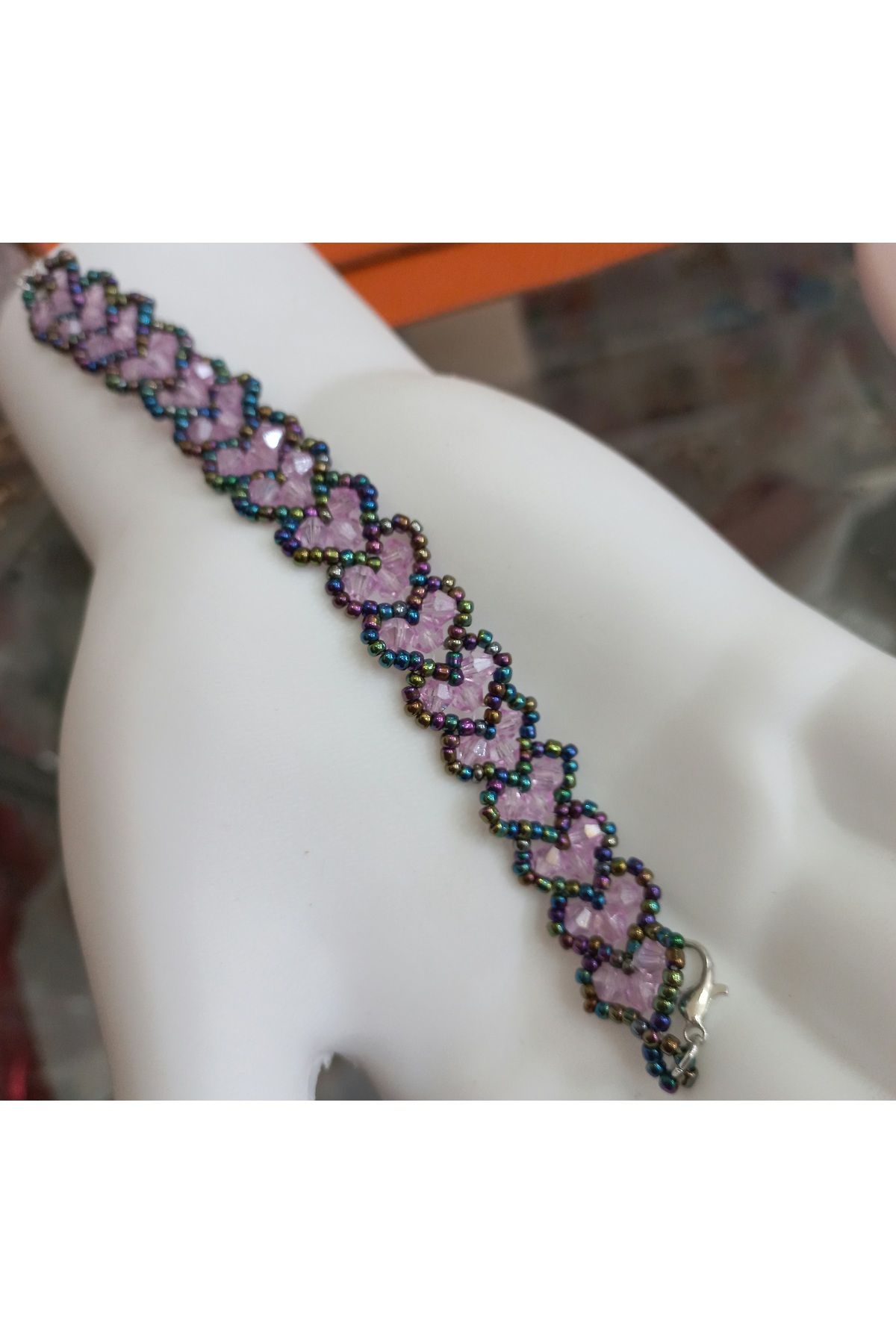 Neşeli Craft Sevgililer Günü Kalpli Bileklik