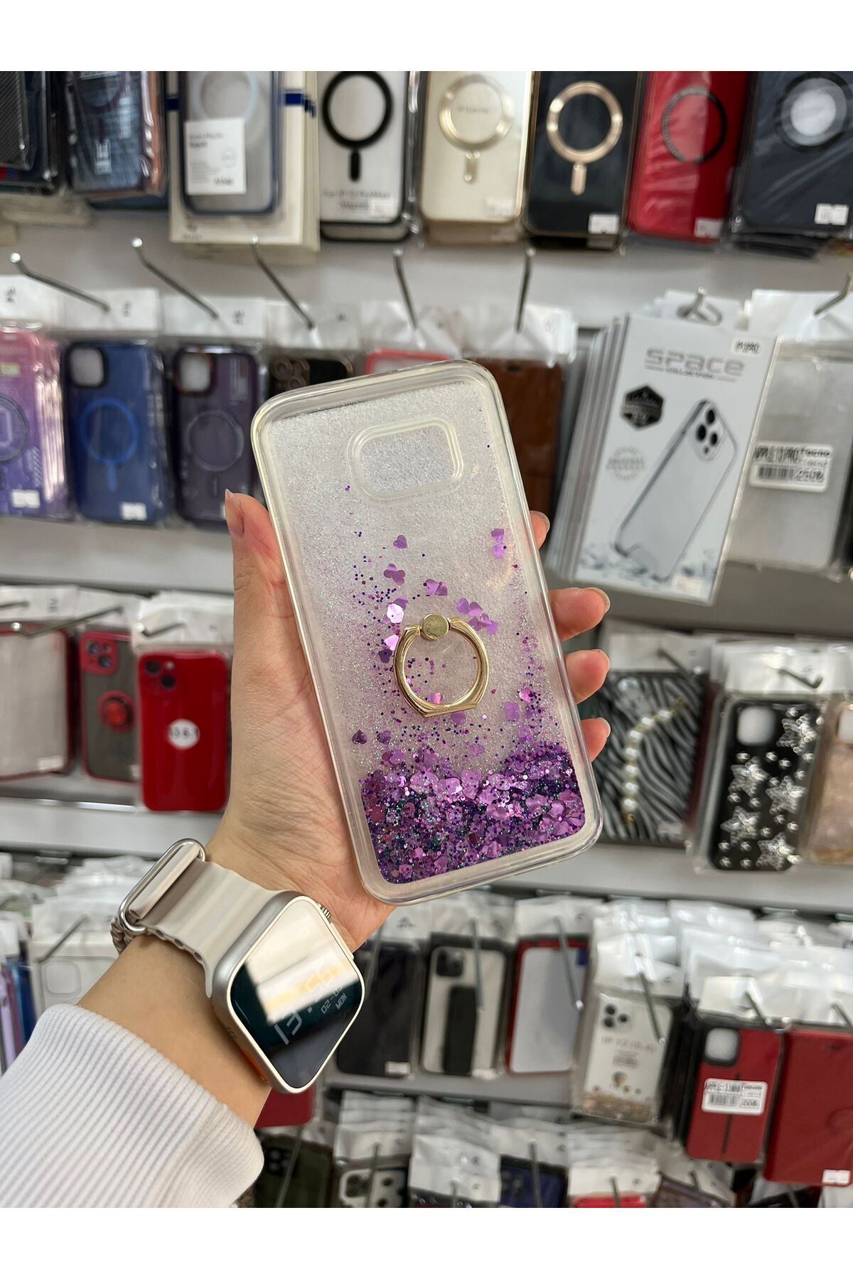 TECNOTREND Galaxy S/7 Edge Sulu Simli Silikon Kılıf