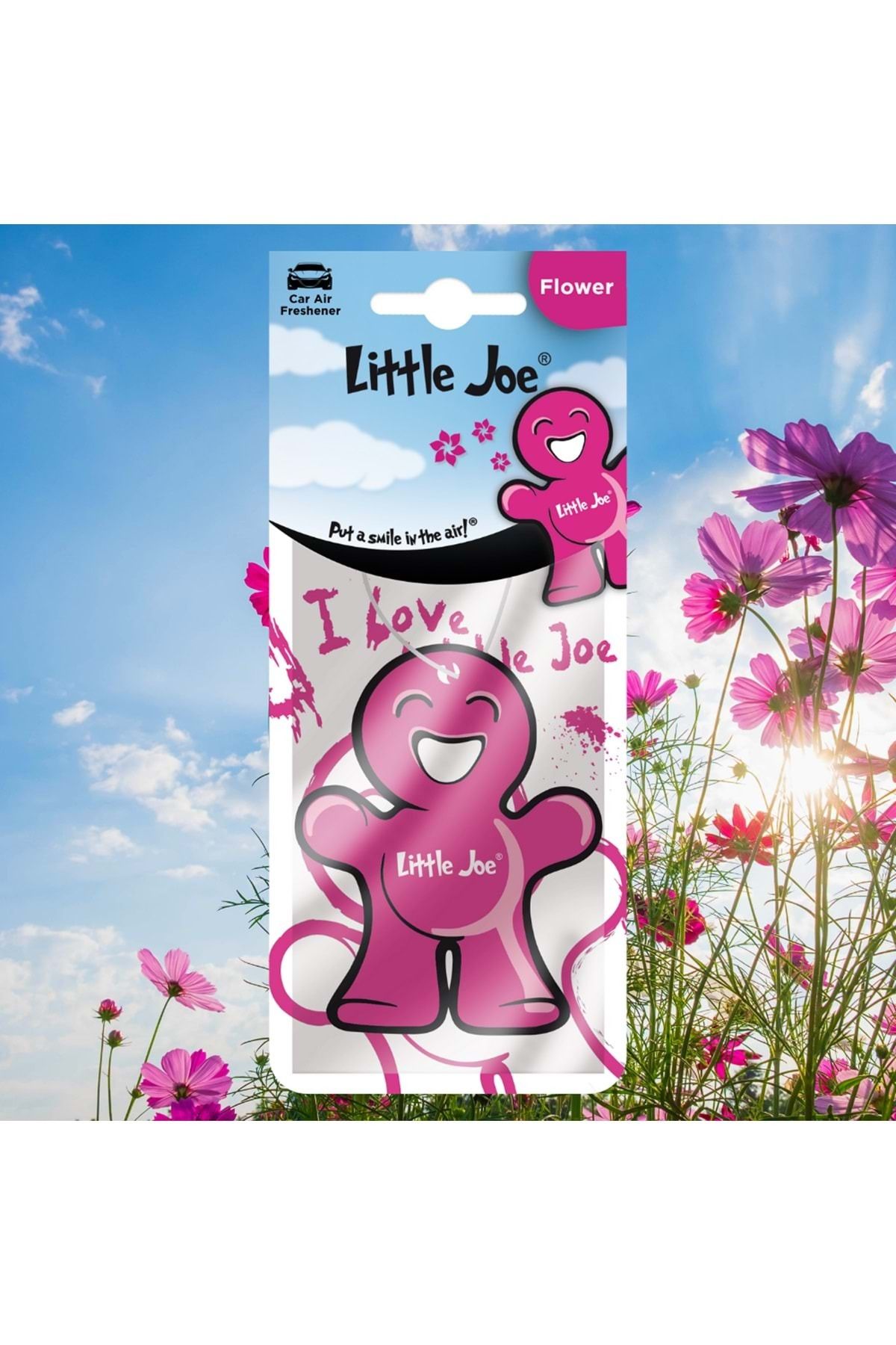 Little Joe Çiçek Araç Asma Koku (Flower) -30 Gün -İpli Oto Kokusu -Ayna Parfümü