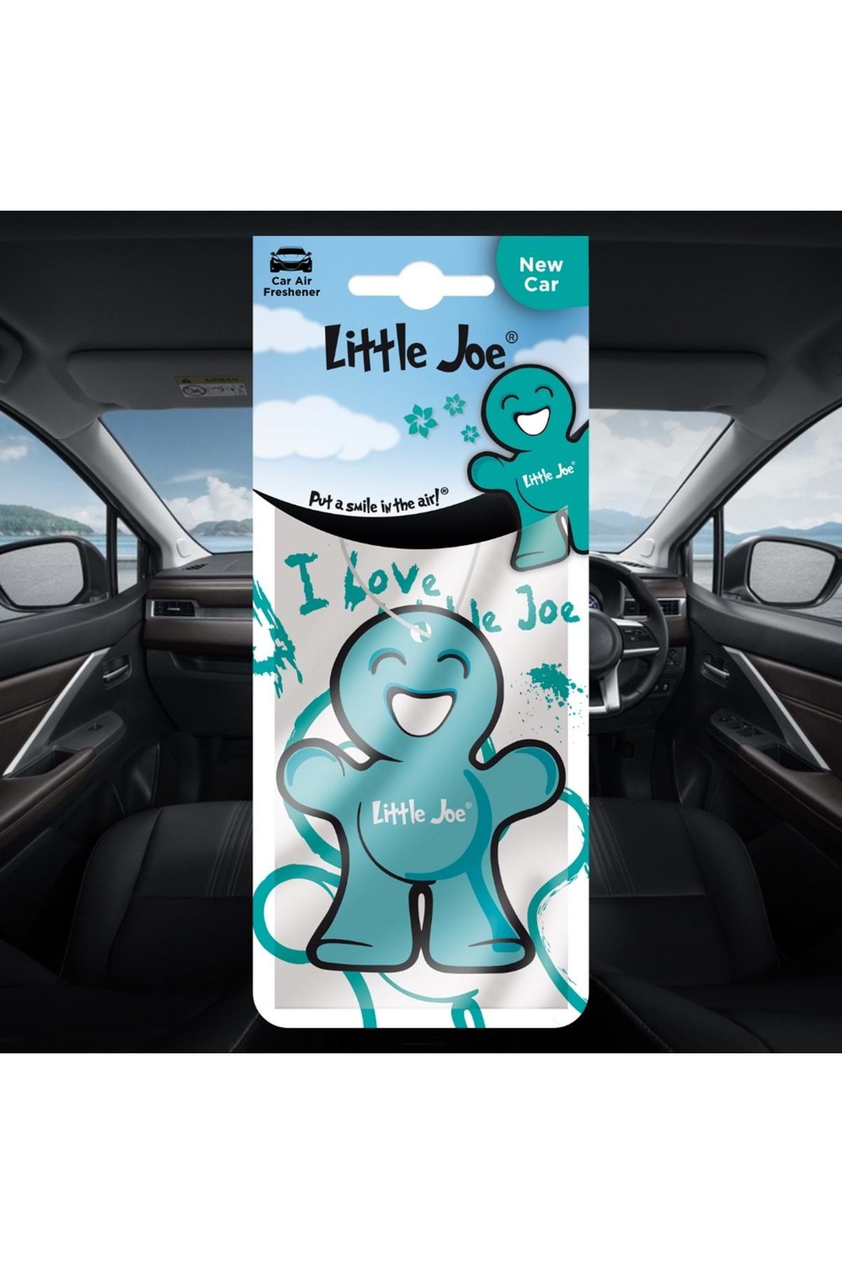 Little Joe Yeni Araç Asma Koku (New Car) -30 Gün -İpli Oto Kokusu -Ayna Parfümü