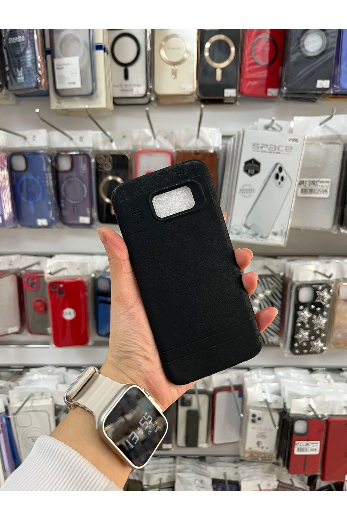 TECNOTREND Galaxy S7 Edge Deri Görünümlü Silikon Kılıf