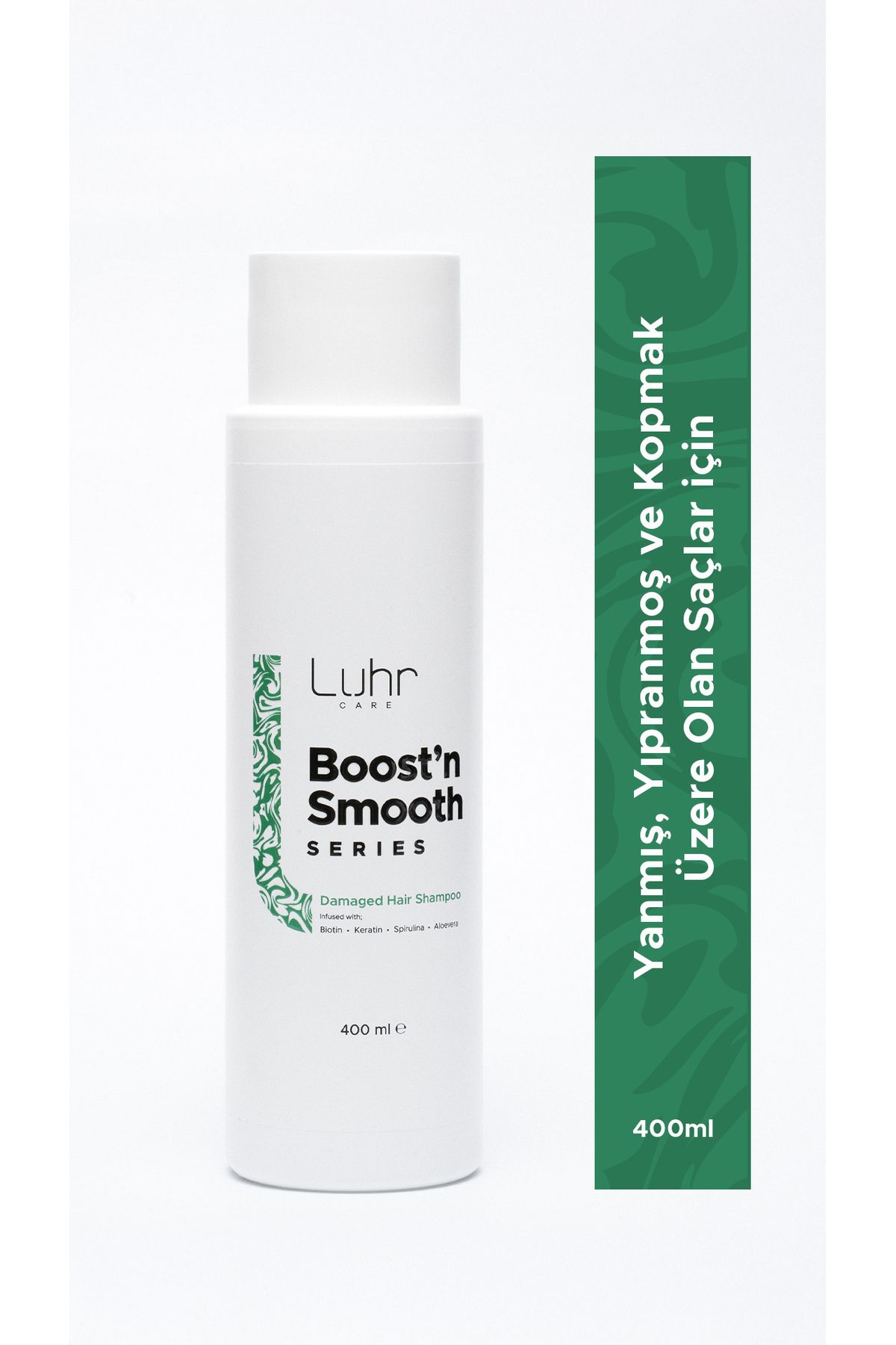 Luhr Care Yıpranmış Ve Işlem Görmüş Saçlar Için Şampuan - Boost'n Smooth - Damaged Hair Shampoo