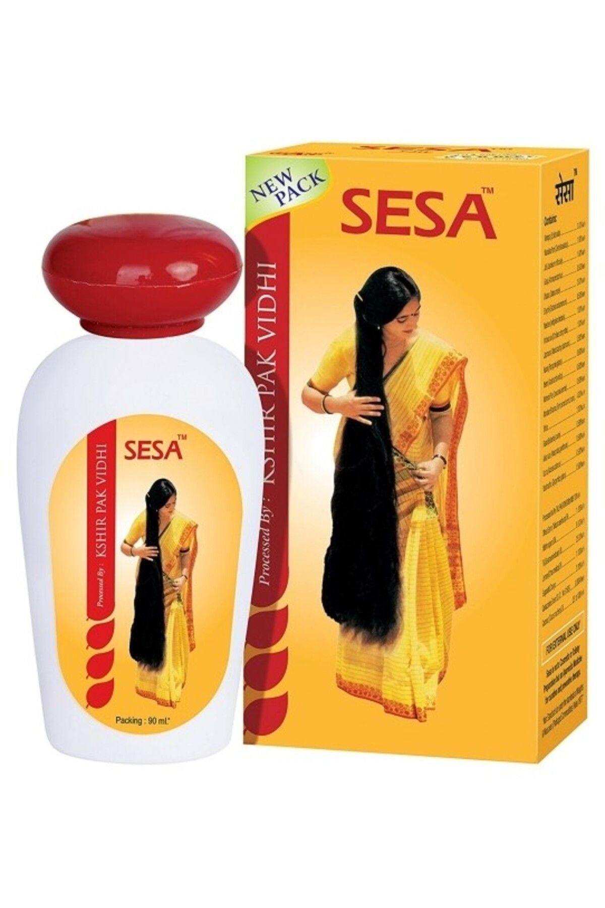 SESA-Sesa Oil 100 ml, INDICKÝ olej pro růst vlasů 2