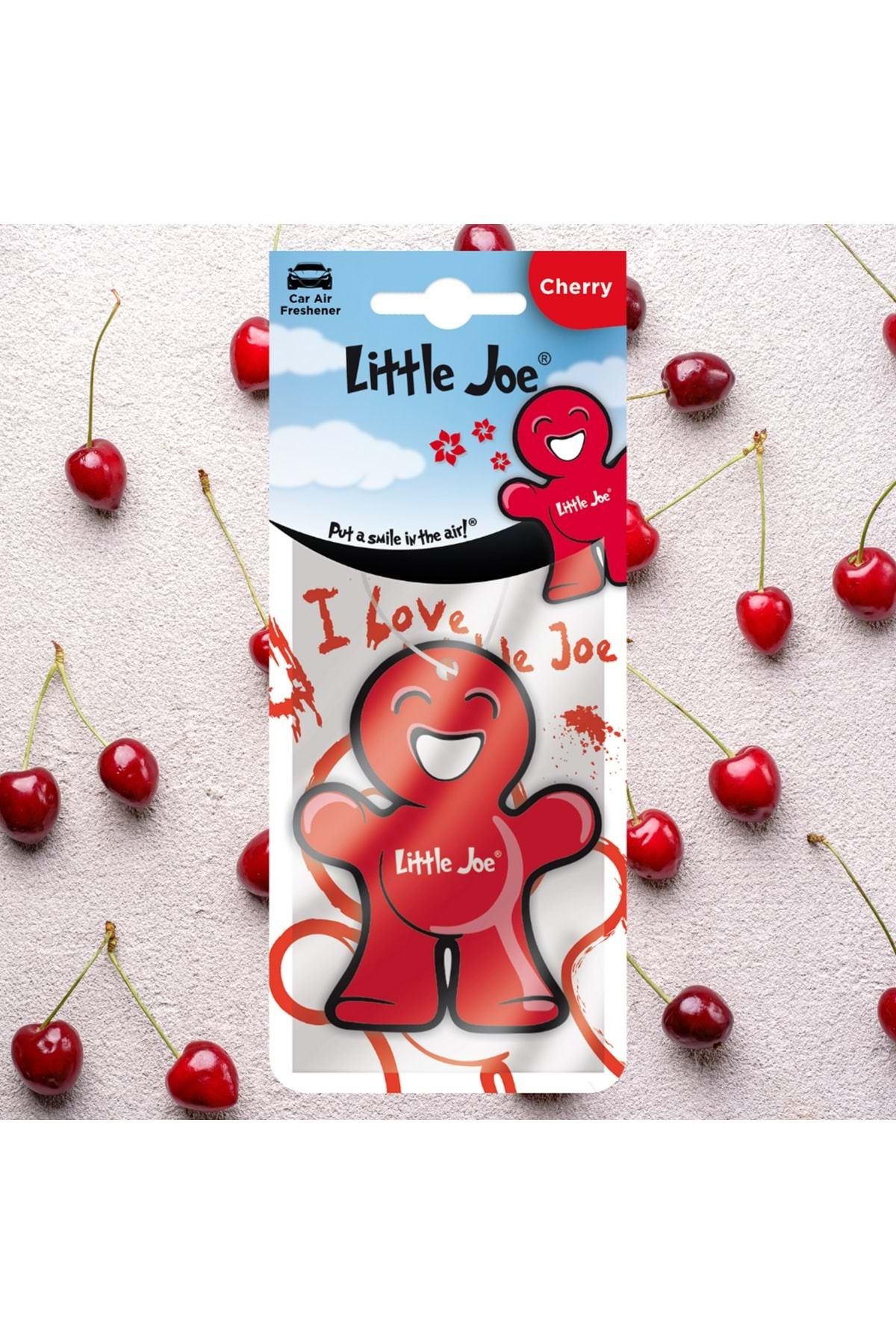 Little Joe Kiraz Araç Asma Koku (Cherry) -30 Gün -İpli Oto Kokusu -Ayna Parfümü