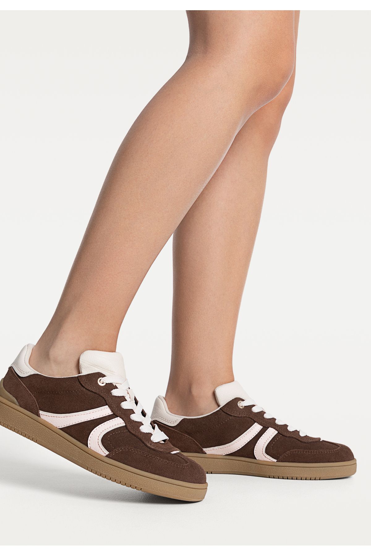 Stradivarius-Casual Leather Sneakers 2