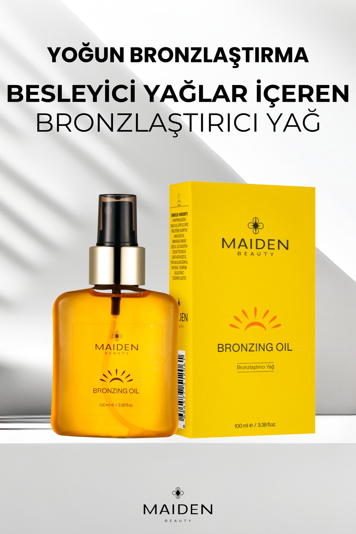 Maiden Beauty Olağanüstü Bronzlaştırıcı Yağ 100 ml