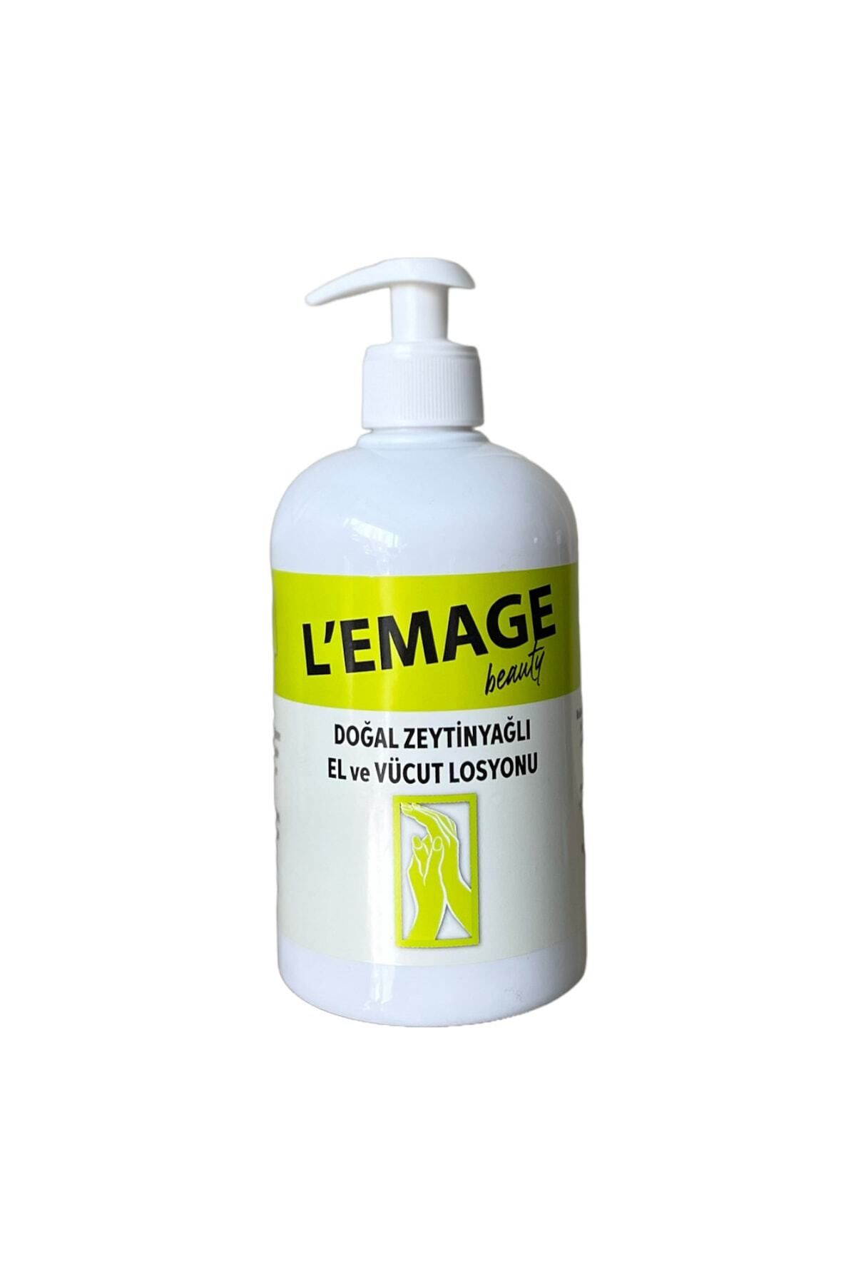 L'EMAGE BEAUTY Doğal Zeytinyağlı El Ve Vücut Losyonu 500 ML 2 Adet