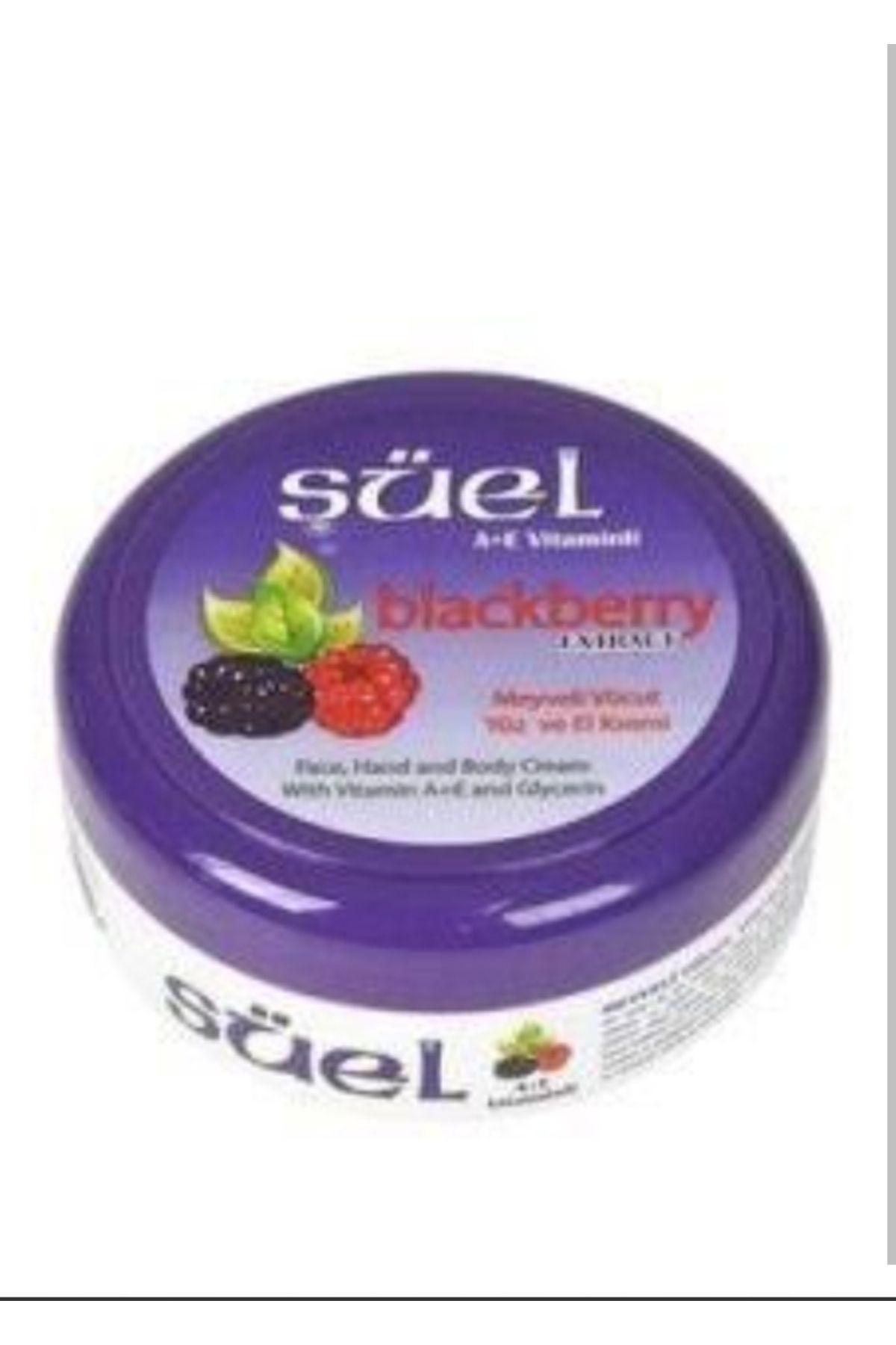 Süel Blackbrrey Meyveli Vazelin E Vitaminli 120 ml