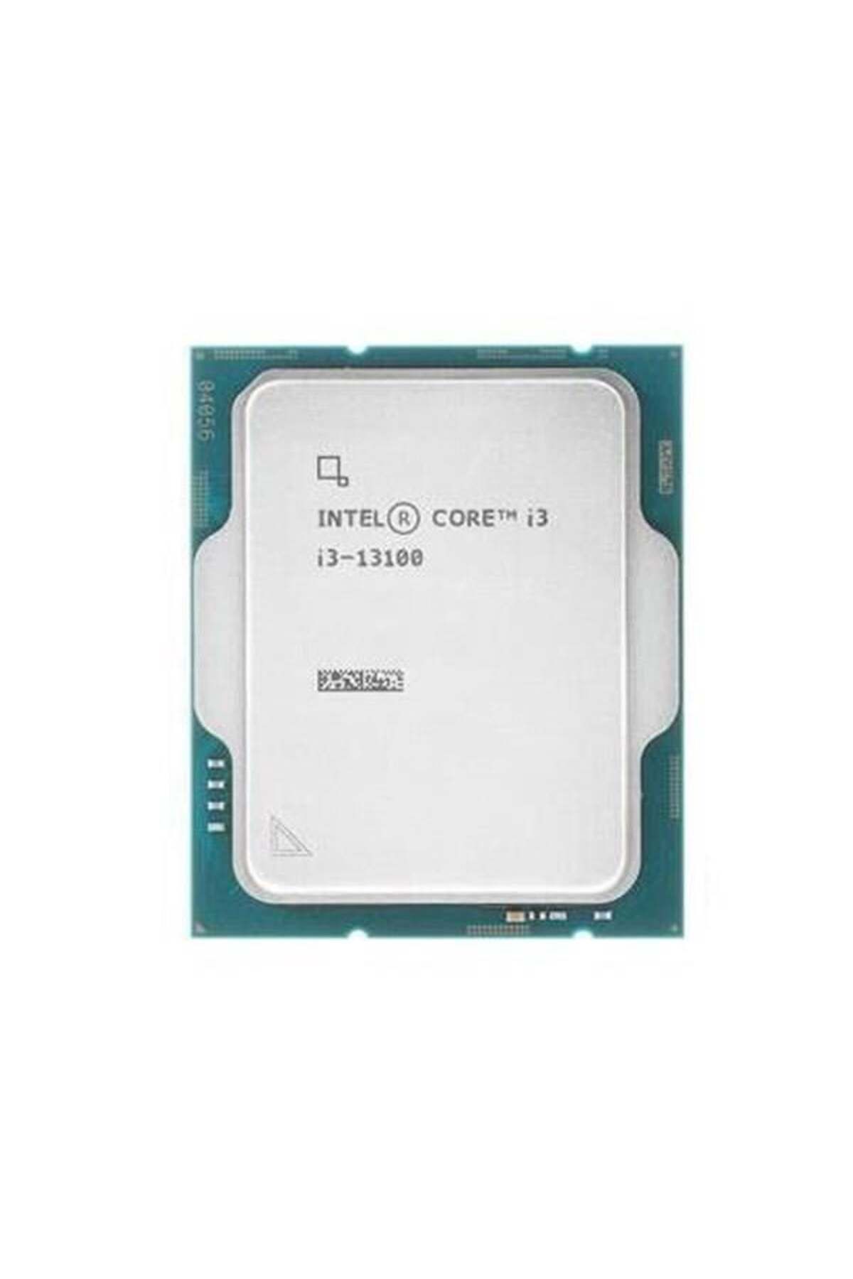 Intel CORE i3 13100 12MB 4çekirdekli O/B VGA 1700p 65w Kutusuz+Fansız