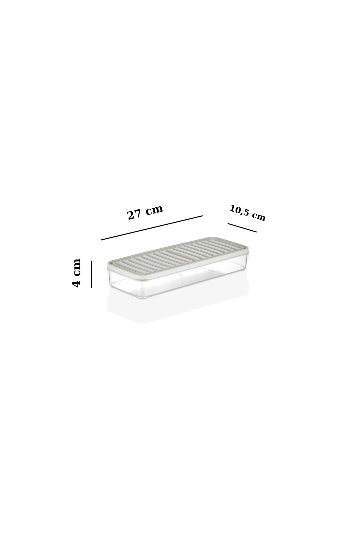 MHK Collection-Vita Practical and Fashionable Storage Box - Refrigerator Organizer (Set of 3) 3