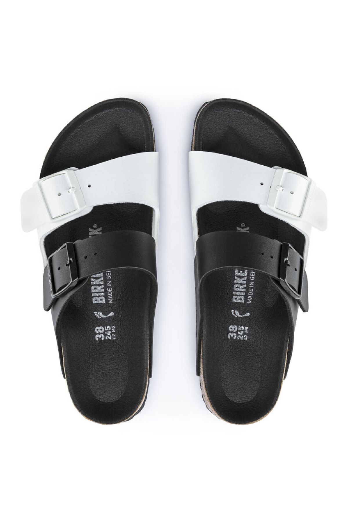 دمپایی سفید مردانه 1019703 دانشکده تقسیم bf سیاه Birkenstock