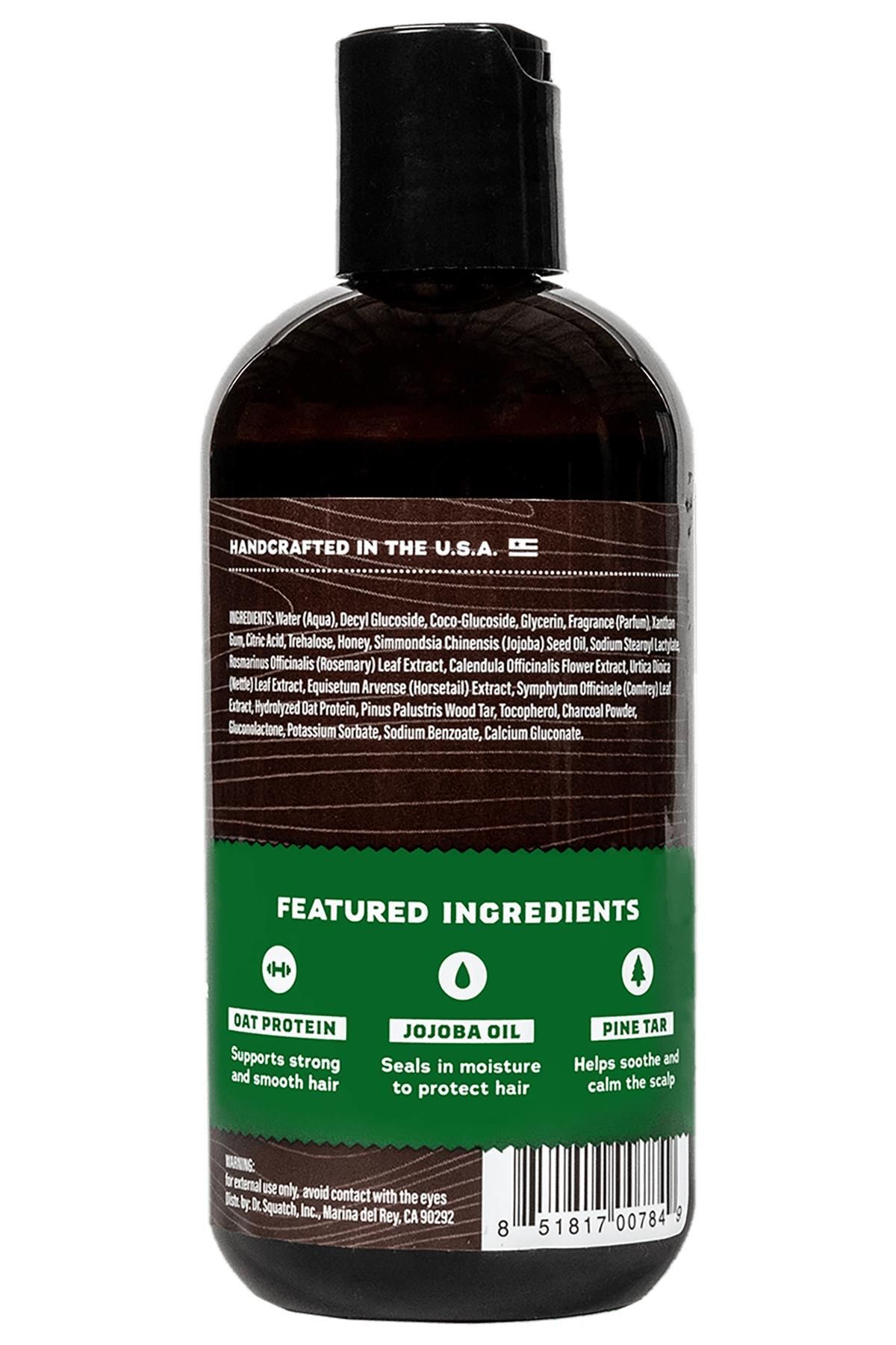 Dr Squatch-Dr.Squatch Men's Pine Tar Shampoo 236ml 2