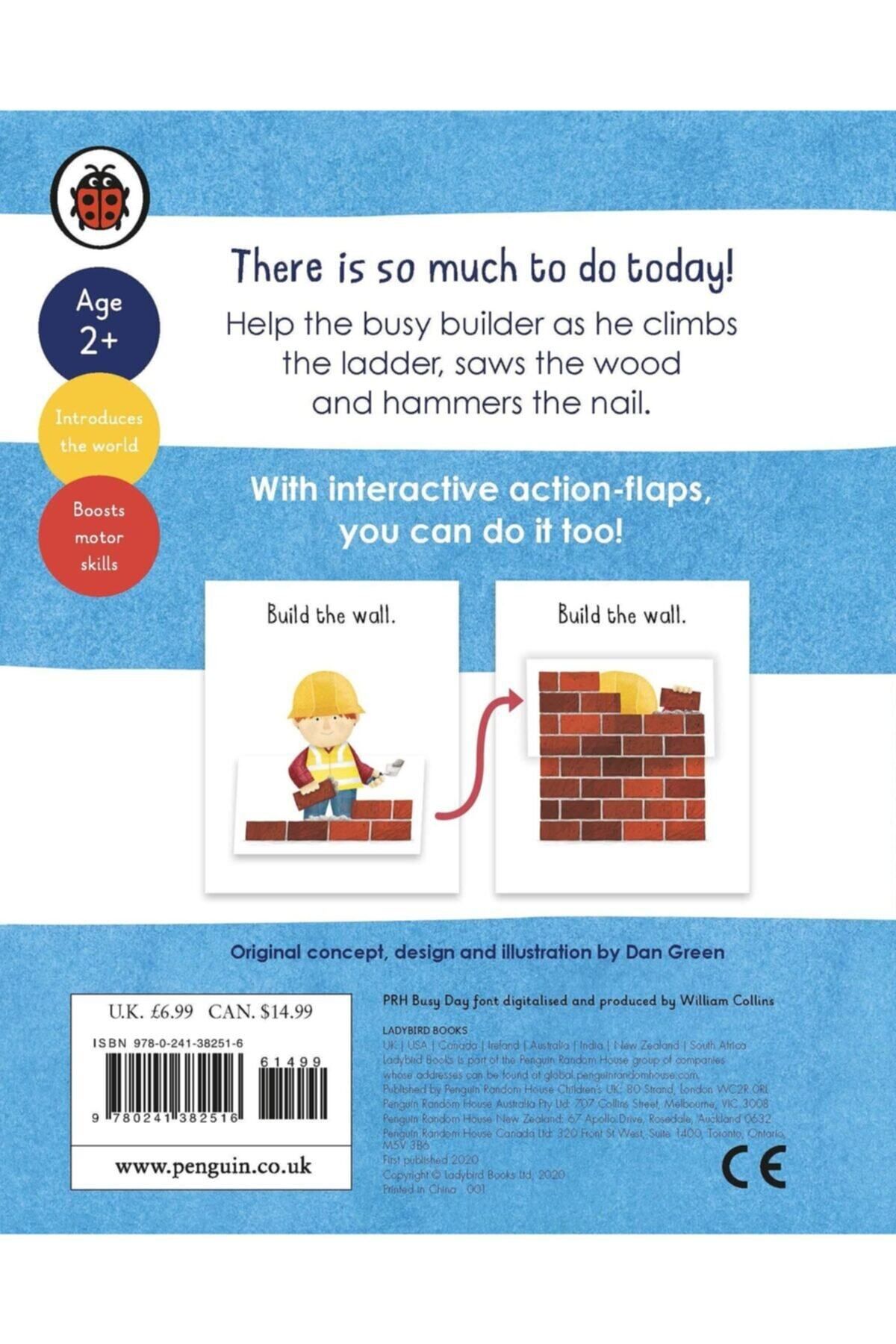 Penguin Books-Busy Day: Builder: an Action Play Book (Board Book) 6
