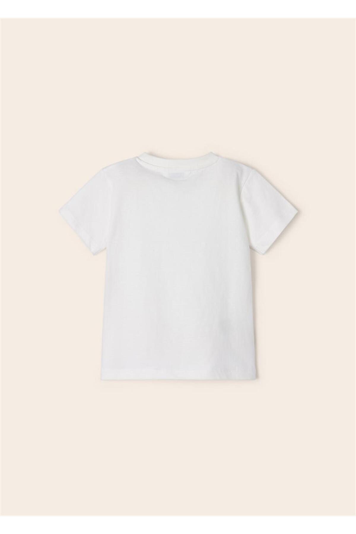 Mayoral Beyaz Bebek Uzun Kol Tshirt BEYAZ fotoğrafı 3 (önizleme)