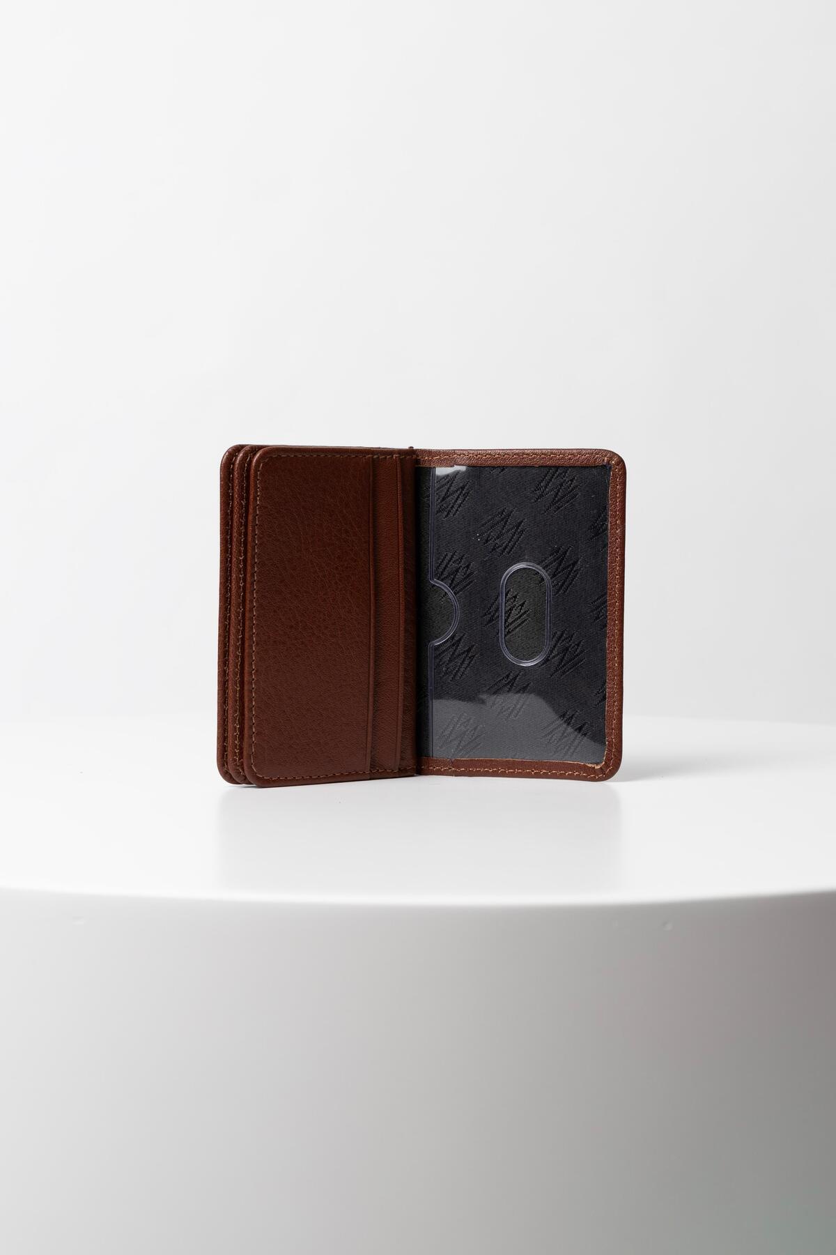 BAYDERİ-Suımir Genuine Leather Card Holder Wallet 3