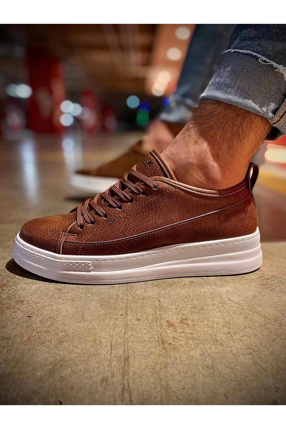 TB Terzi Bey-Terzi Bey Sneakers Shoes 010 Tan 4
