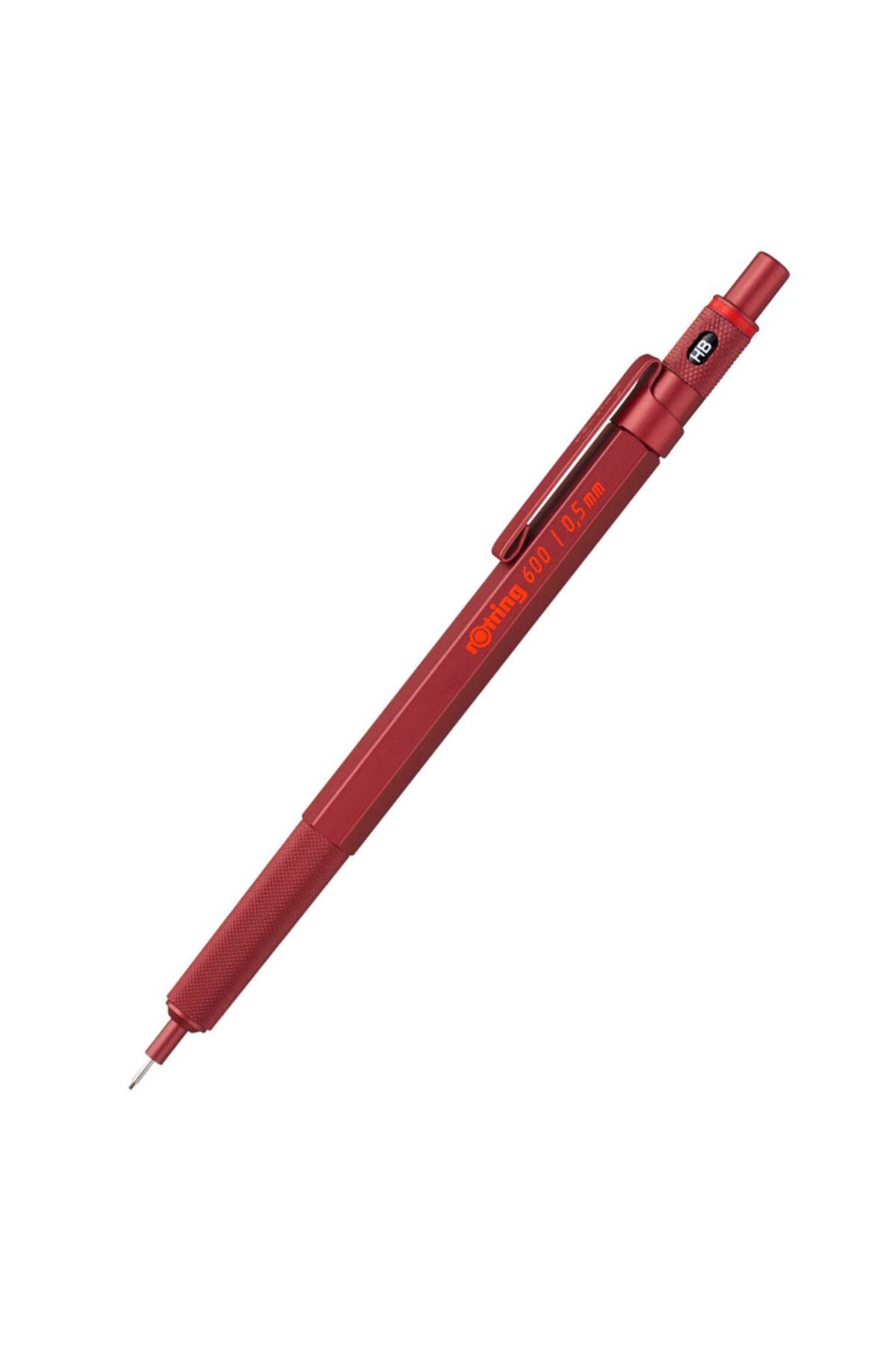 Rotring-قلم رصاص ميكانيكي أحمر - 0.5 مم، موديل 2114264 1