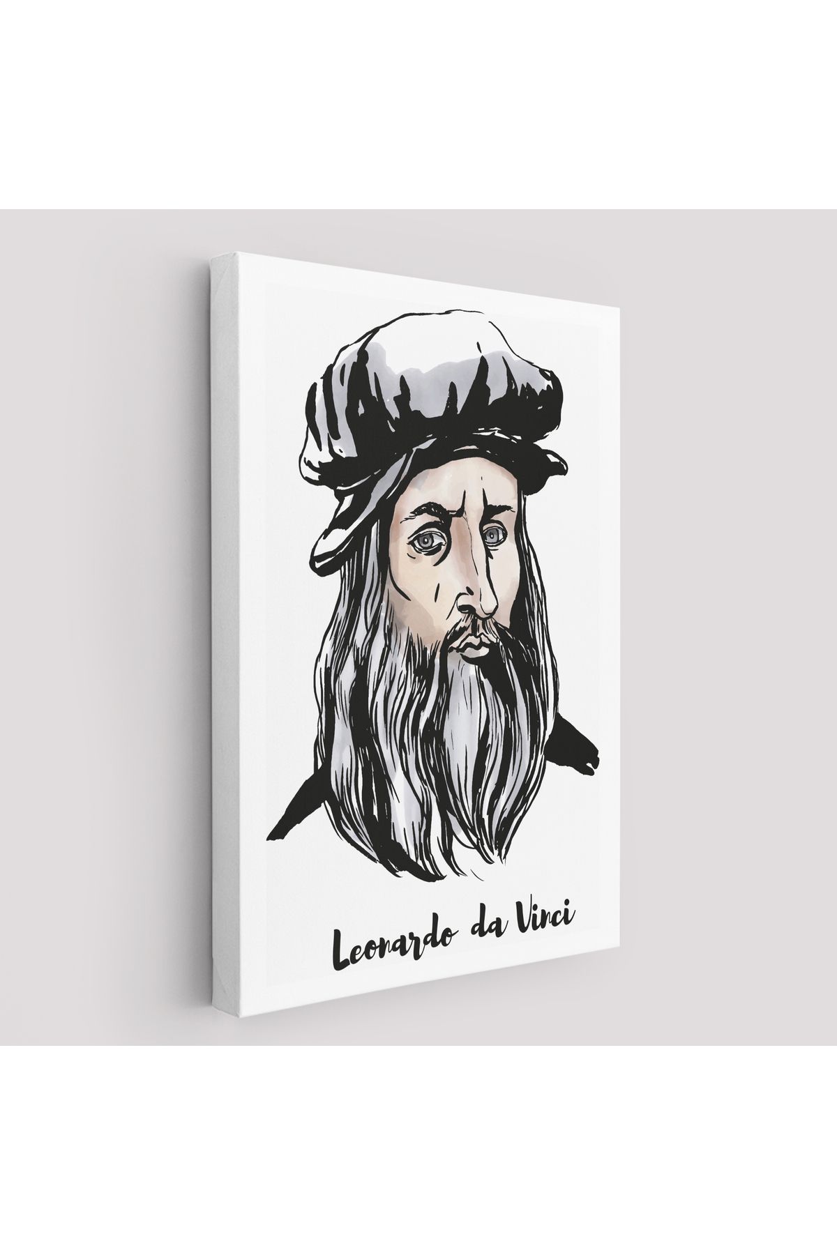 bluvex Leonardo da Vinci Dekoratif Kanvas Tablo-5918