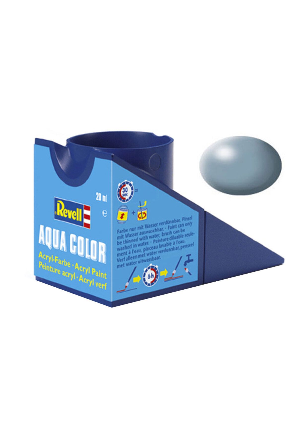 ماکت مردانه و زنانه رنگ آبزیان نیمه روشن خاکستری تیره 18ml 36378 REVELL