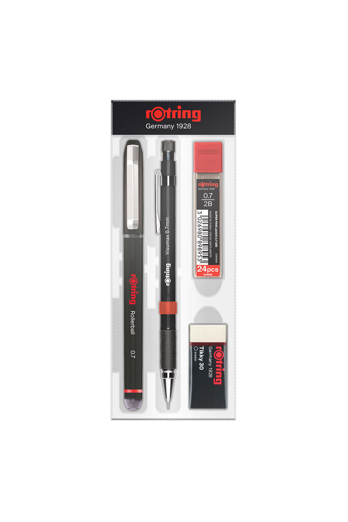Rotring Ofis Seti Siyah Mürekkepli Lisanslı 2025 Model 0.7mm