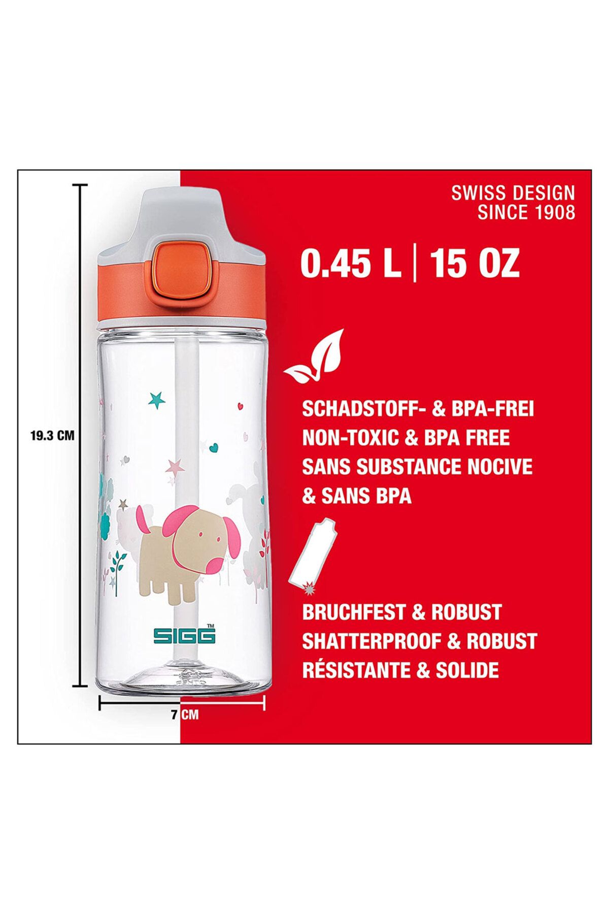 SIGG-زجاجة ميراكل بابي فريند 450 مل 8731.80 3