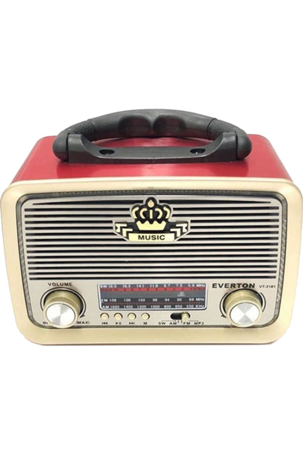 Mu Art Bt Usb Ibreli Şarjli Radyo (4767)