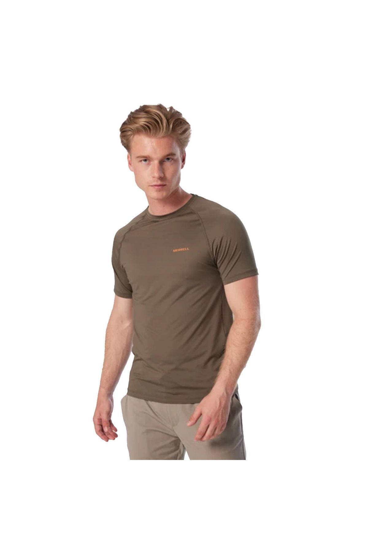 تی شرت مردانه دویدن / تناسب اندام Tend خاکی Merrell