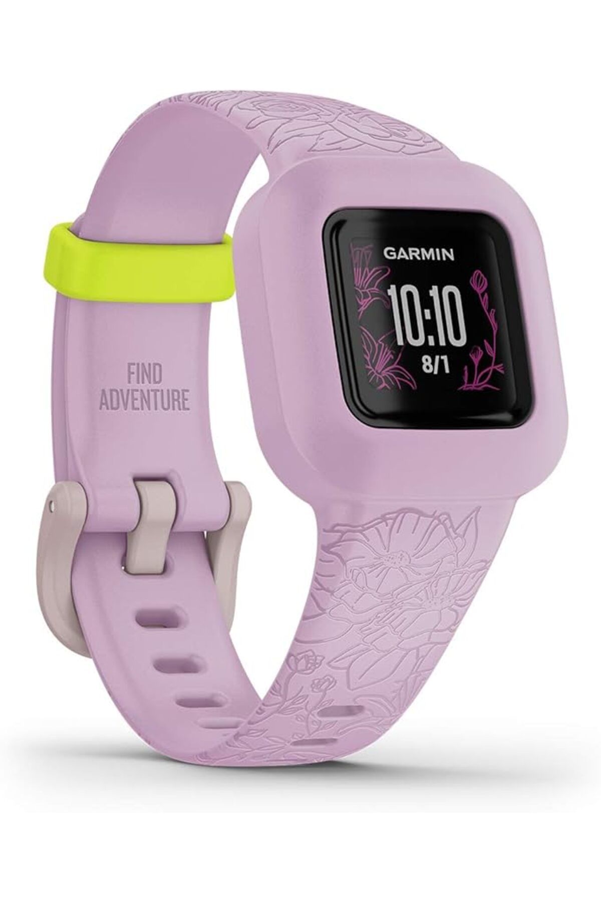 Garmin-VIVOFIT JR. 3, FLORAL PINK 1