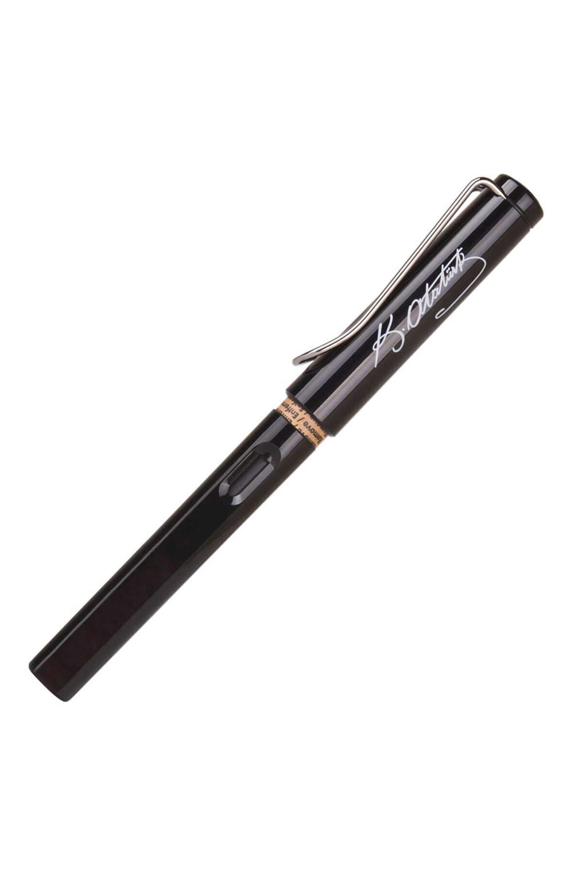 Lamy Safari Dolma Kalem Parlak Siyah Atatürk İmzalı 19Sa-M