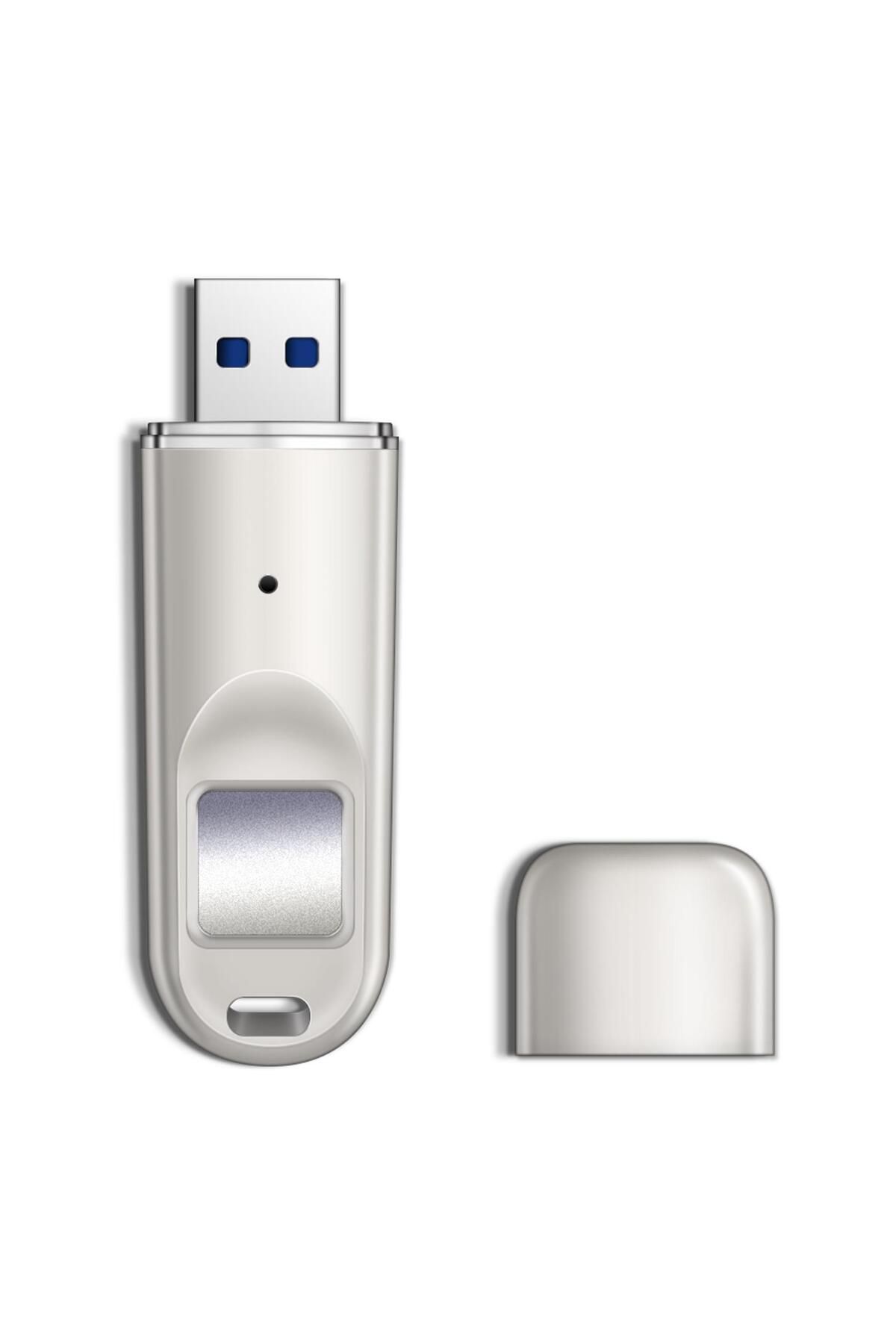 DM-Fd069 Encrypted USB 3.0 128GB Flash Memory with Fingerprint Reader 1
