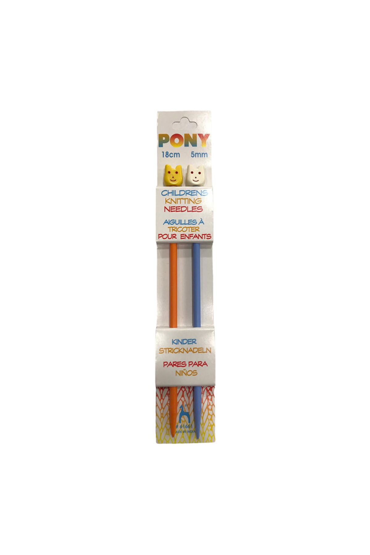 Pony-Number 5 Imported 1stQuality Children's Skewers - 18 Cm Knitted Skewers 1