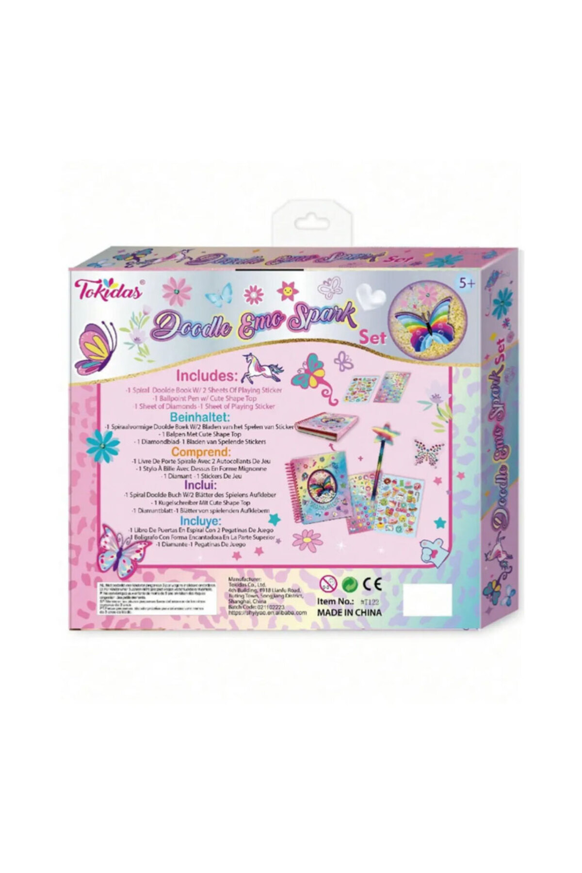 BAŞEL OYUNCAK-Emo Doodle Spark SeT - Tokidas T122 2